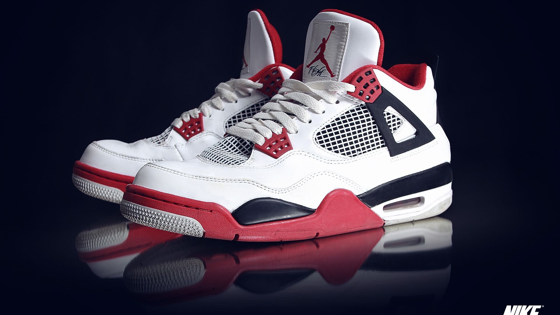 Jordan 4 Fire Red Wallpapers