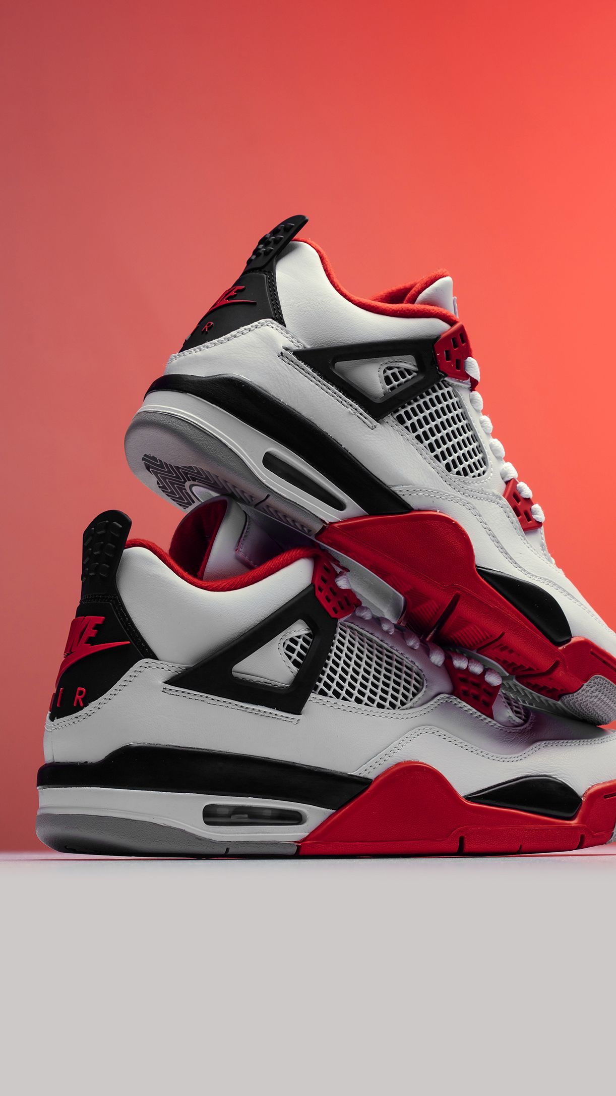 Jordan 4 Fire Red Wallpapers