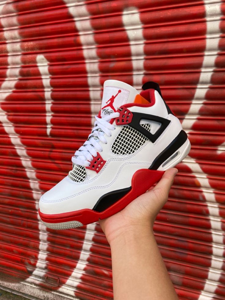 Jordan 4 Fire Red Wallpapers