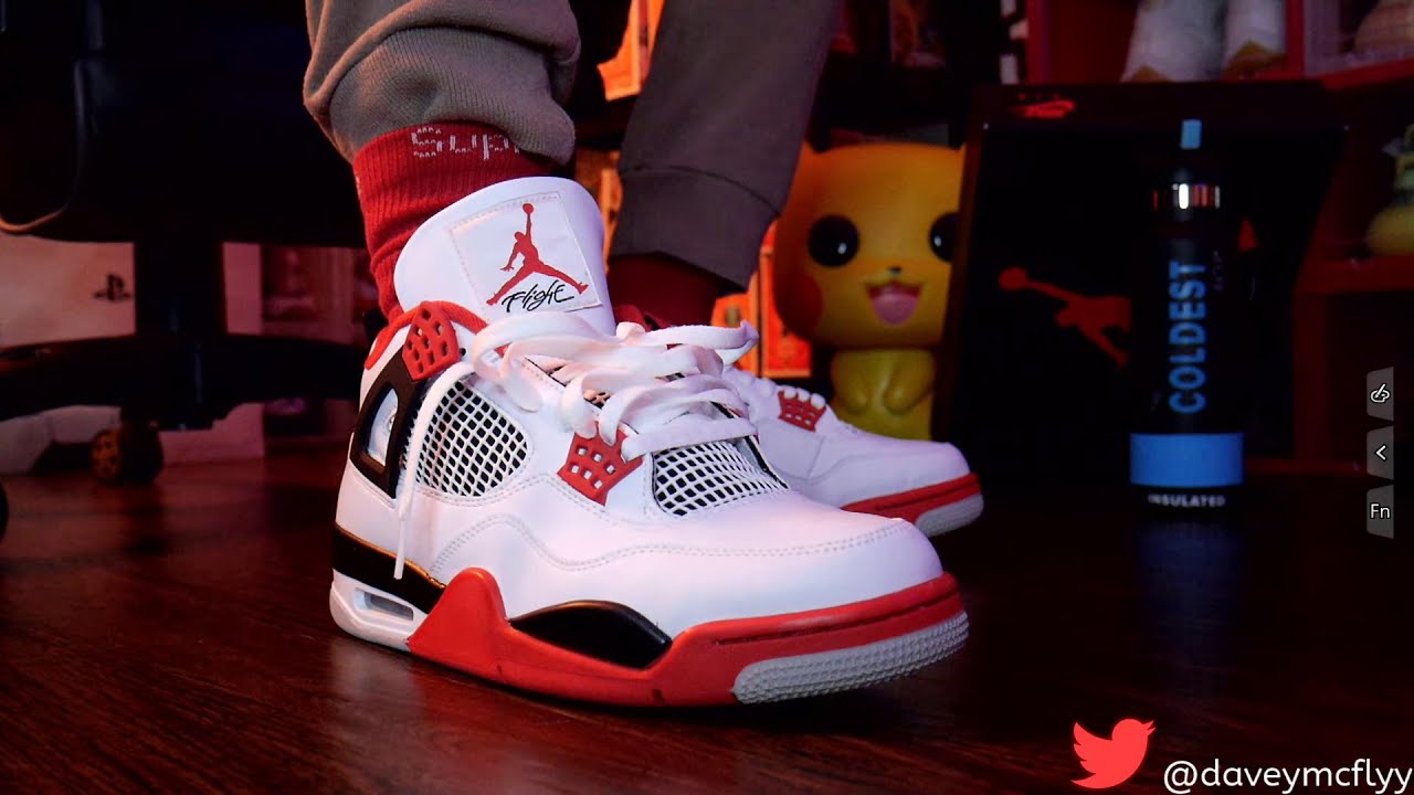 Jordan 4 Fire Red Wallpapers