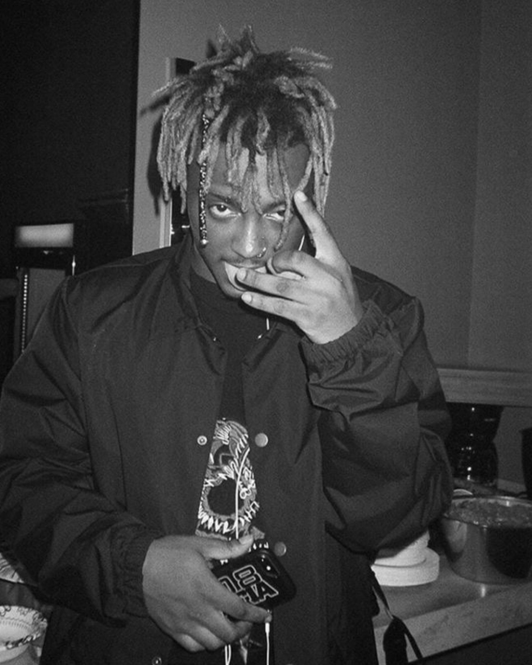 Juice Wrld Black And White Wallpapers