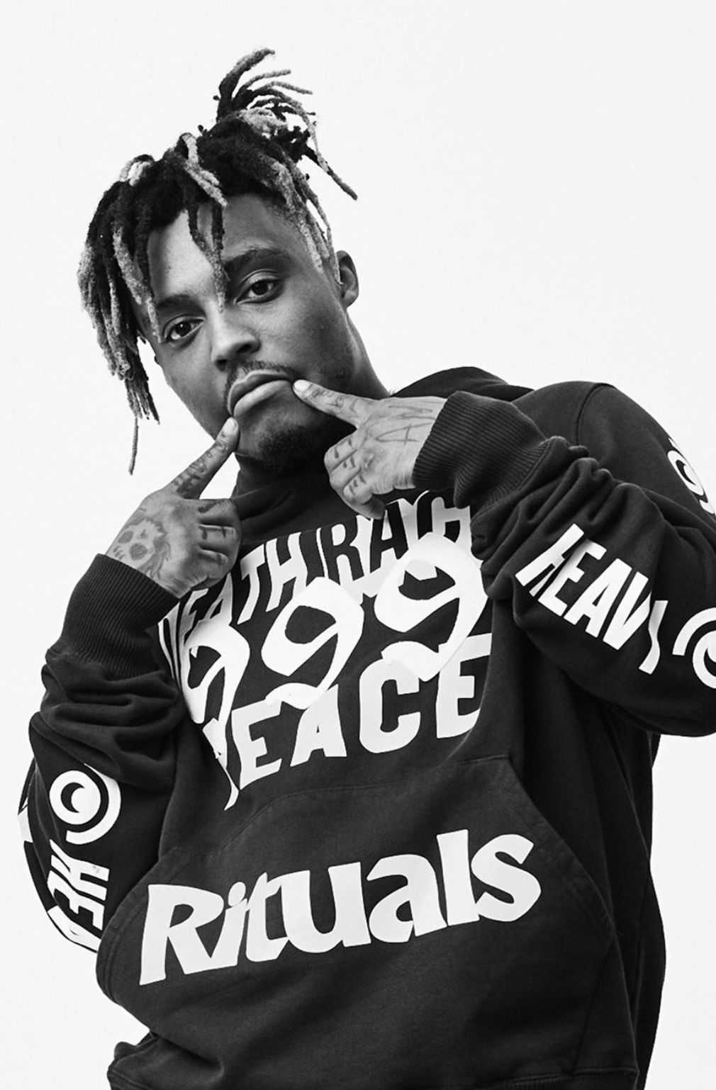 Juice Wrld Black And White Wallpapers