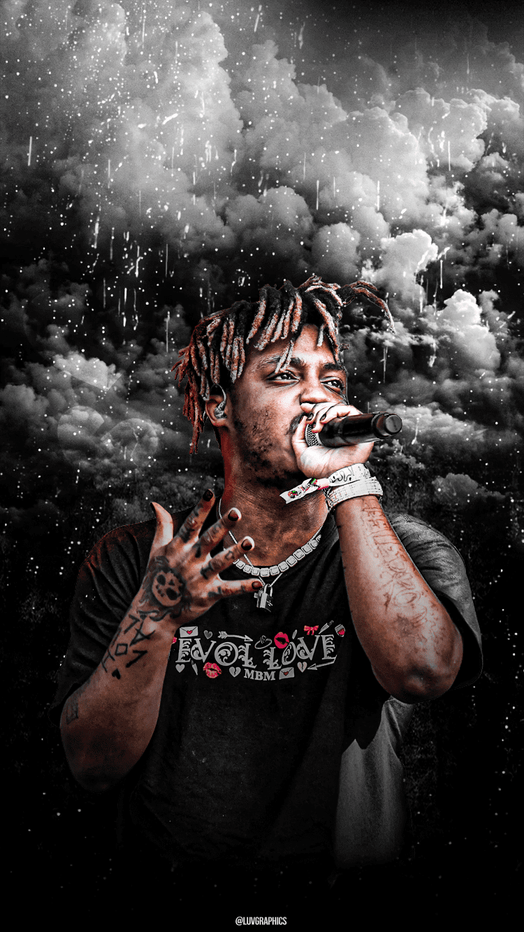 Juice Wrld Black And White Wallpapers