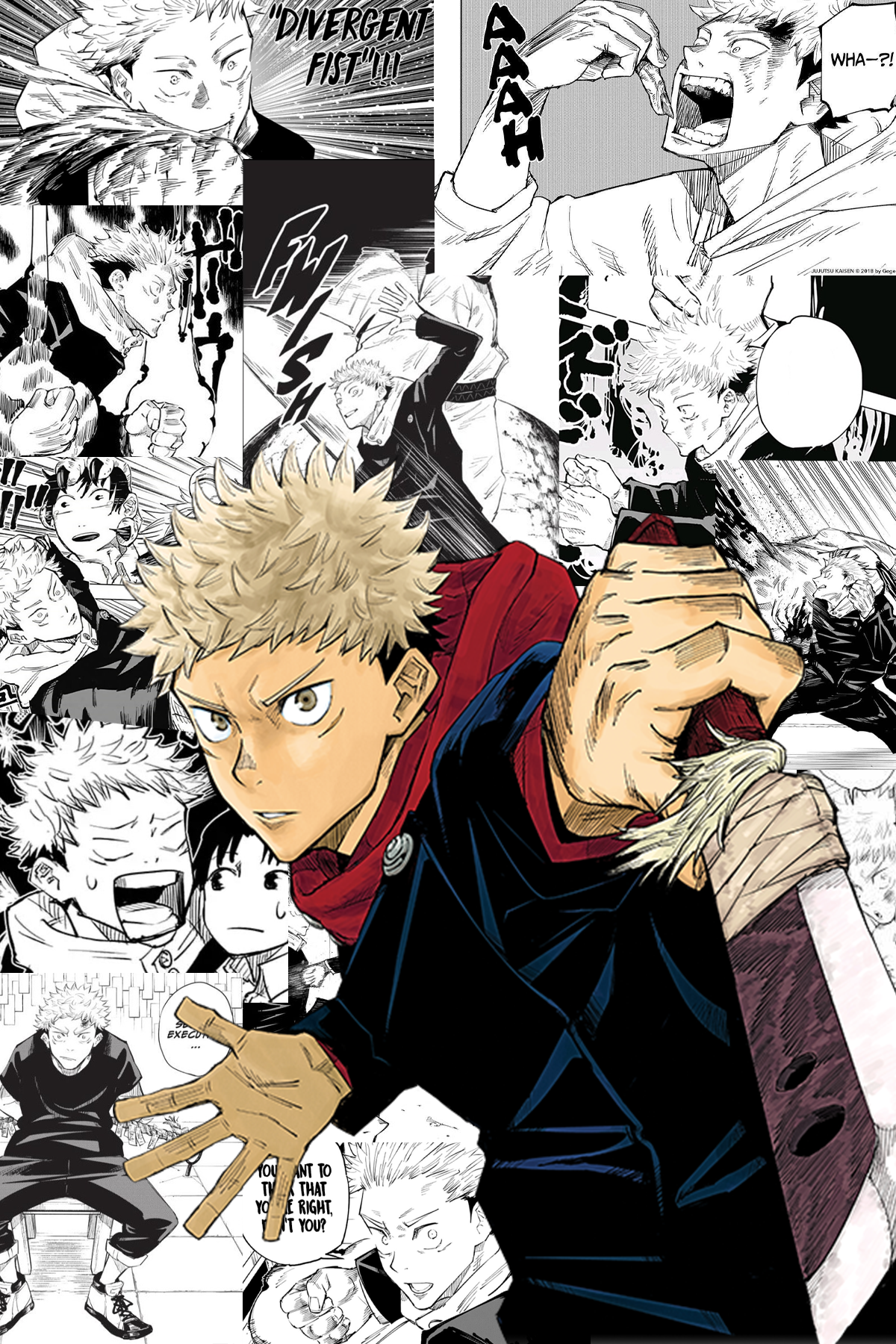 Jujutsu Kaisen Manga Panels Wallpapers