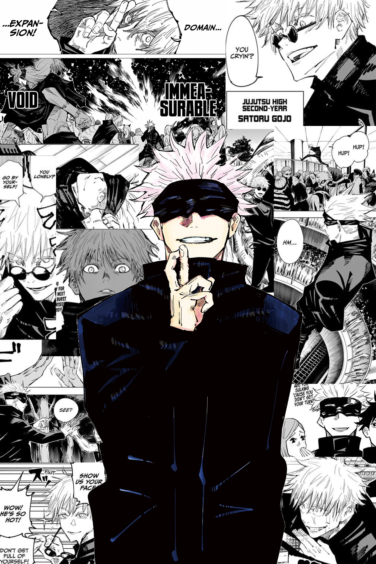 Jujutsu Kaisen Manga Panels Wallpapers