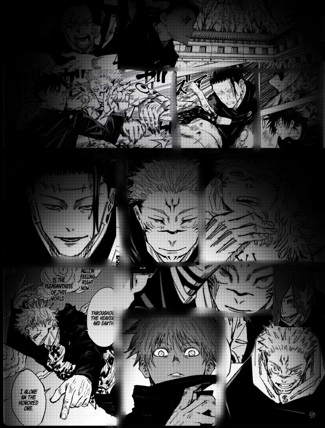 Jujutsu Kaisen Manga Panels Wallpapers