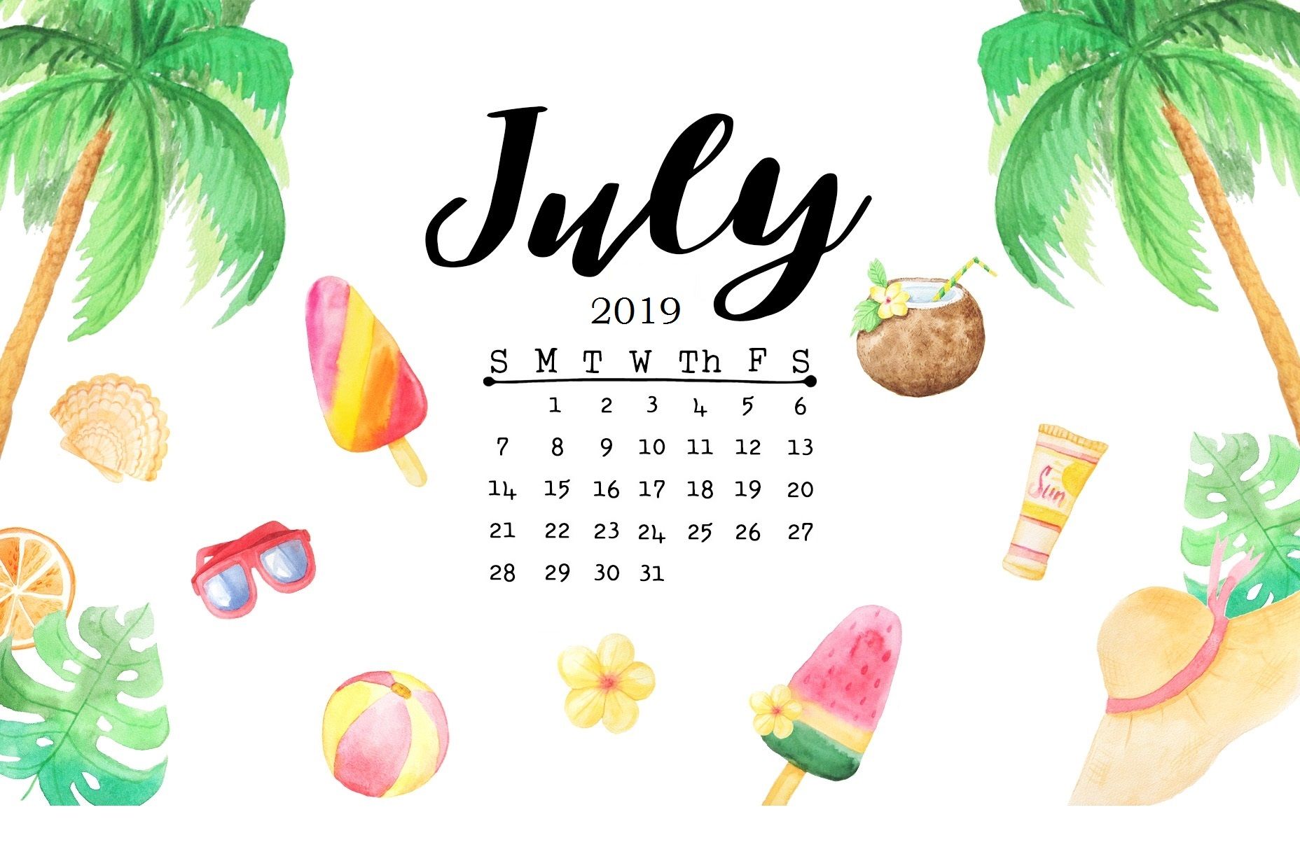 July 2019 Desktop Wallpapers