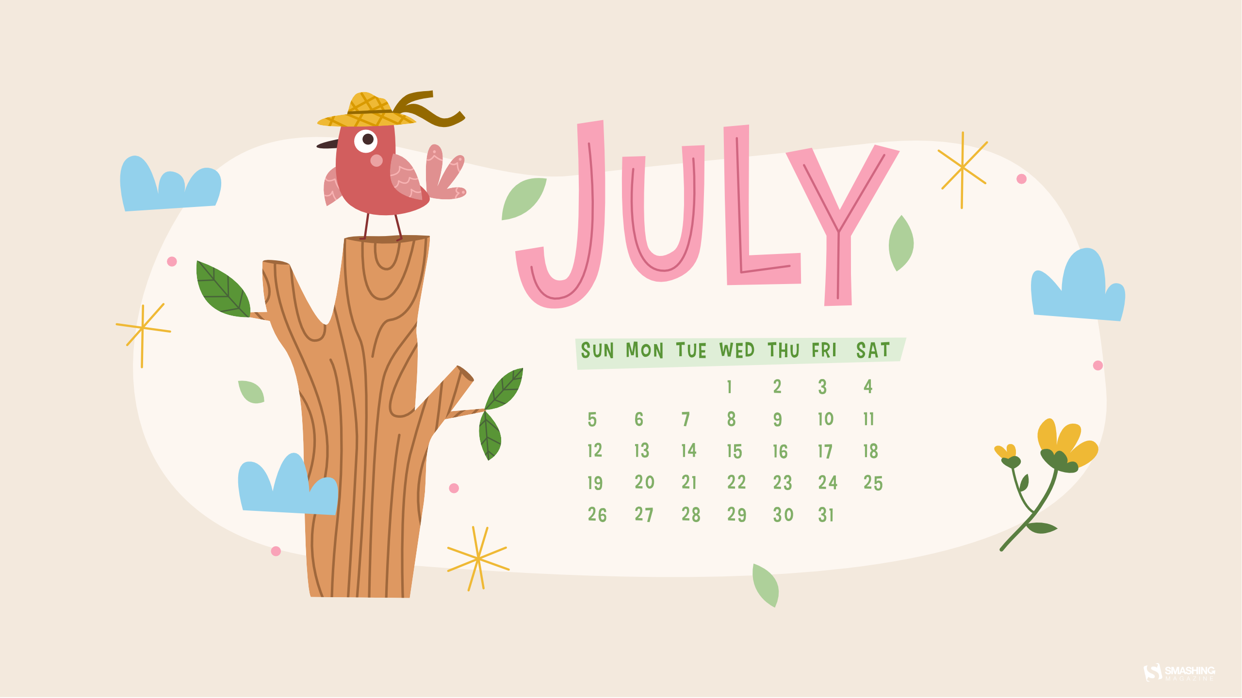 June 2021 Calendar Wallpapers