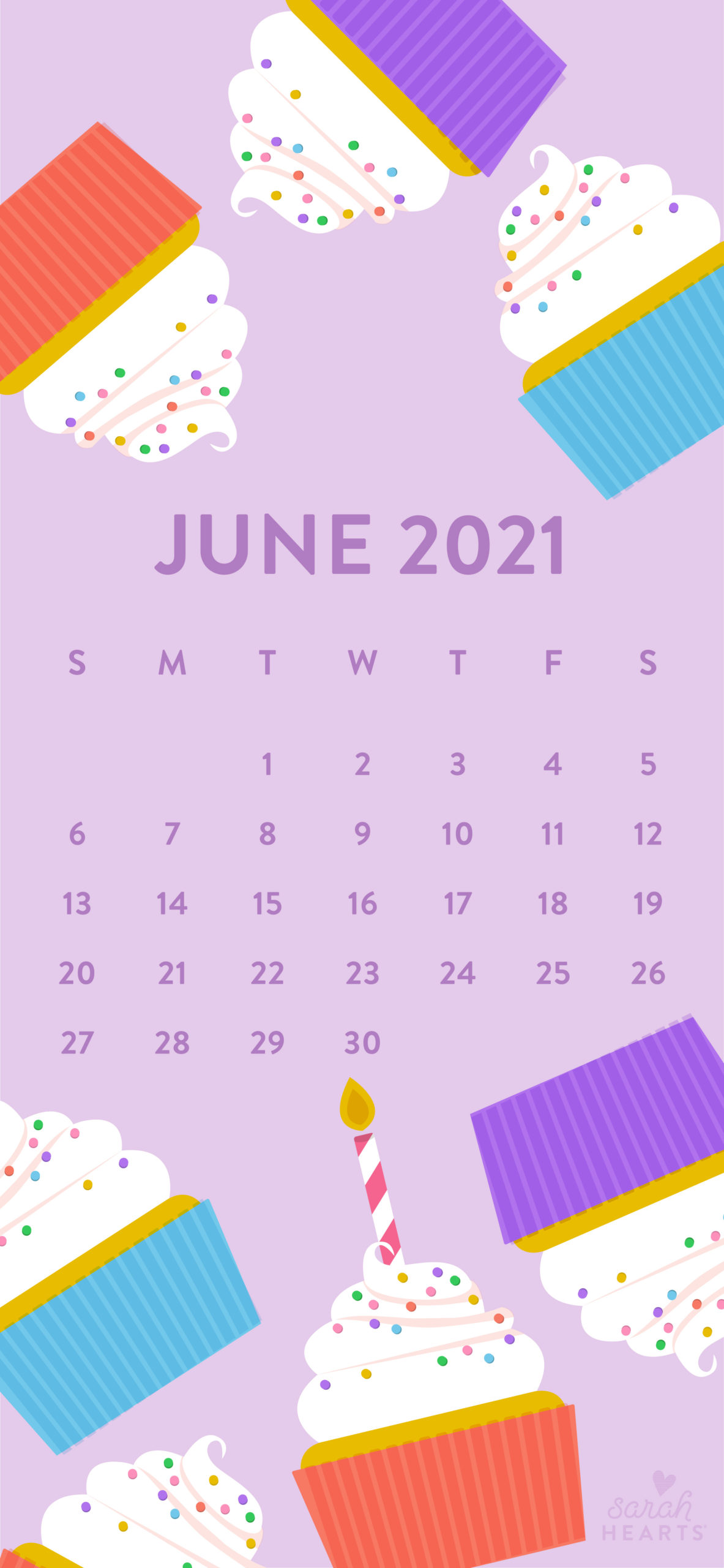 June 2021 Calendar Wallpapers