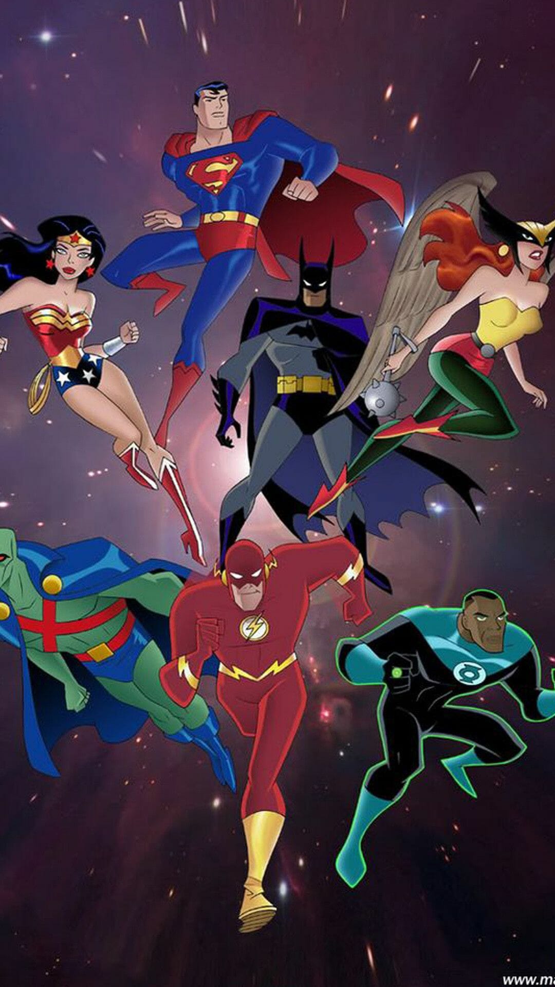 Justice League Cartoon Wallpapers