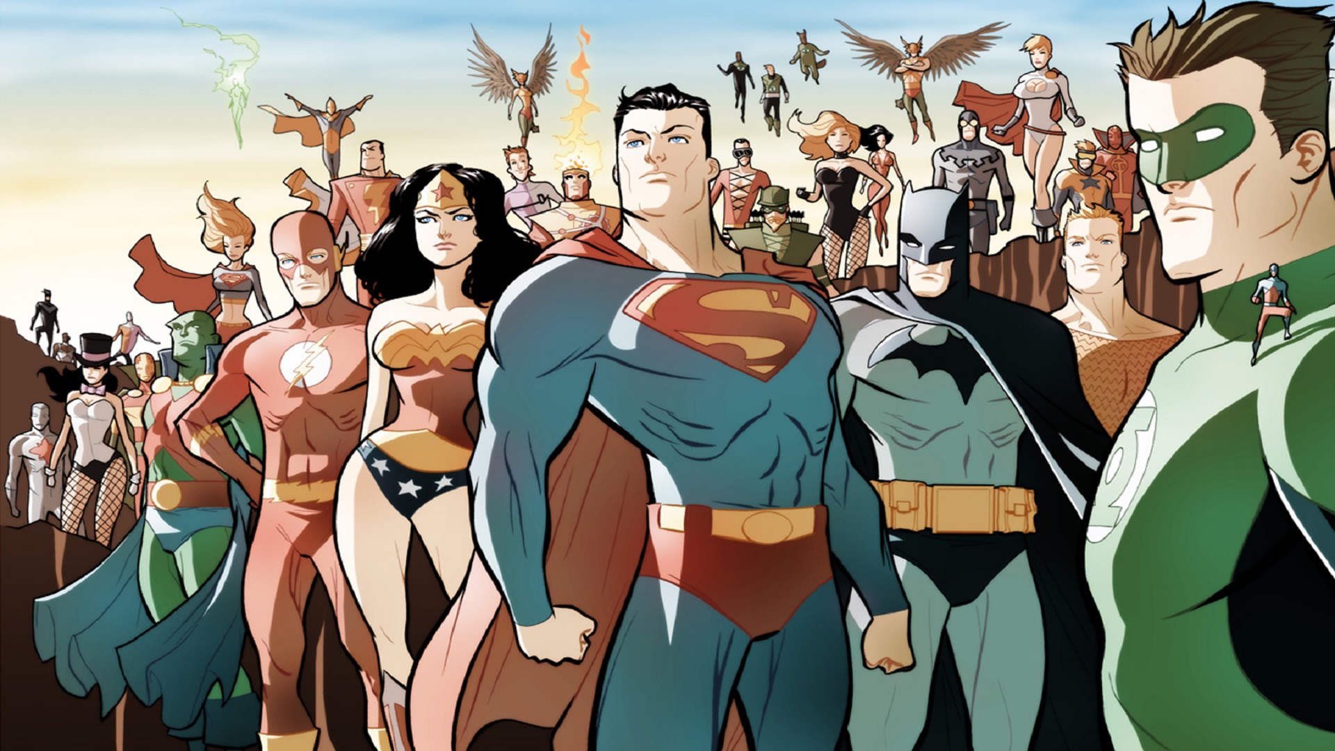 Justice League Cartoon Wallpapers