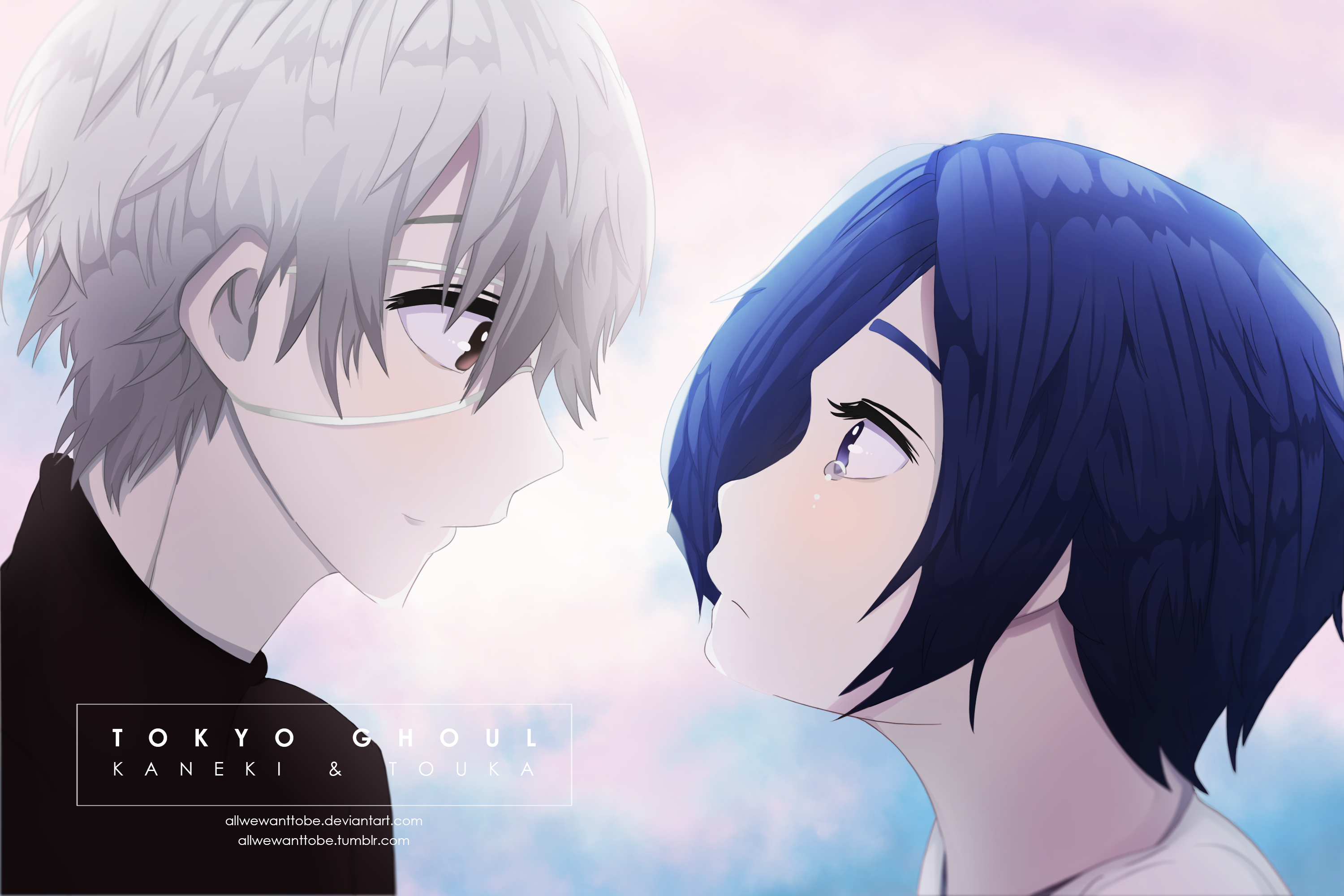 Kaneki And Touka Fanart Wallpapers