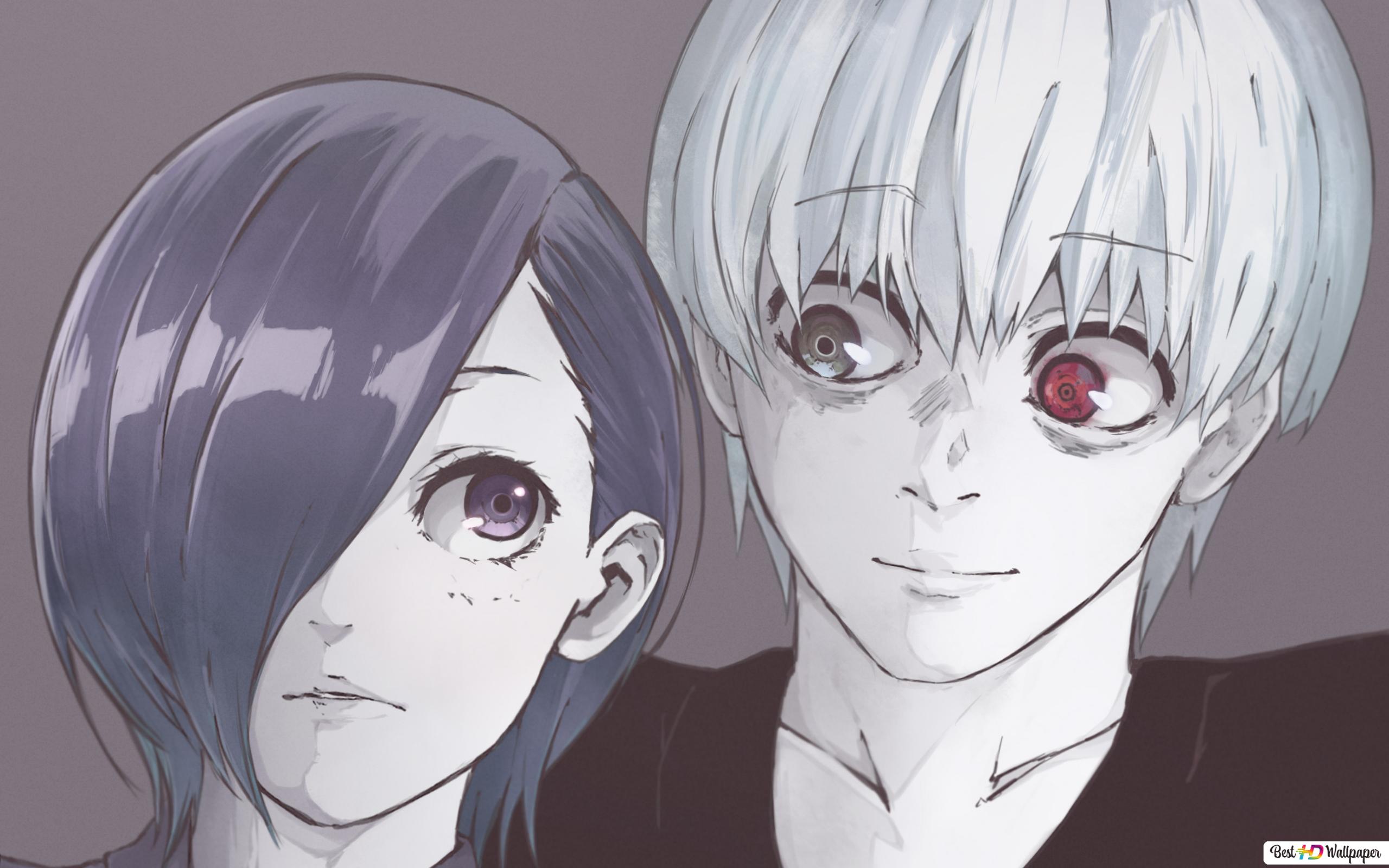 Kaneki And Touka Fanart Wallpapers