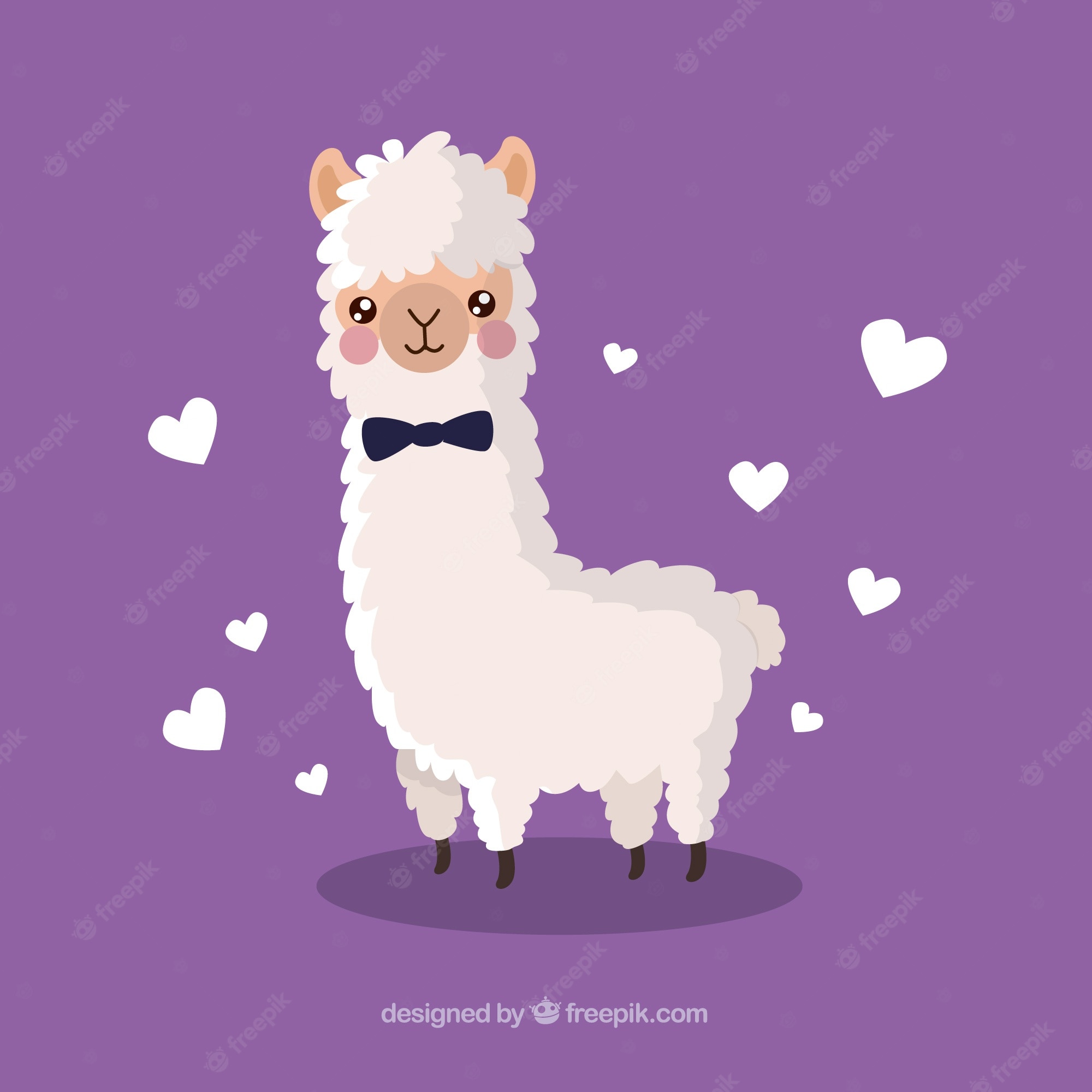 Kawaii Alpaca Wallpapers