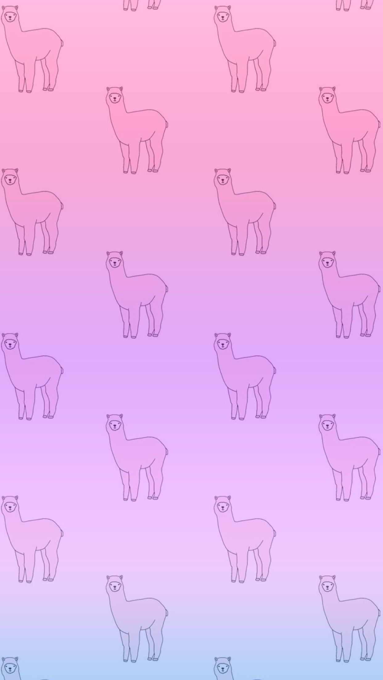 Kawaii Alpaca Wallpapers