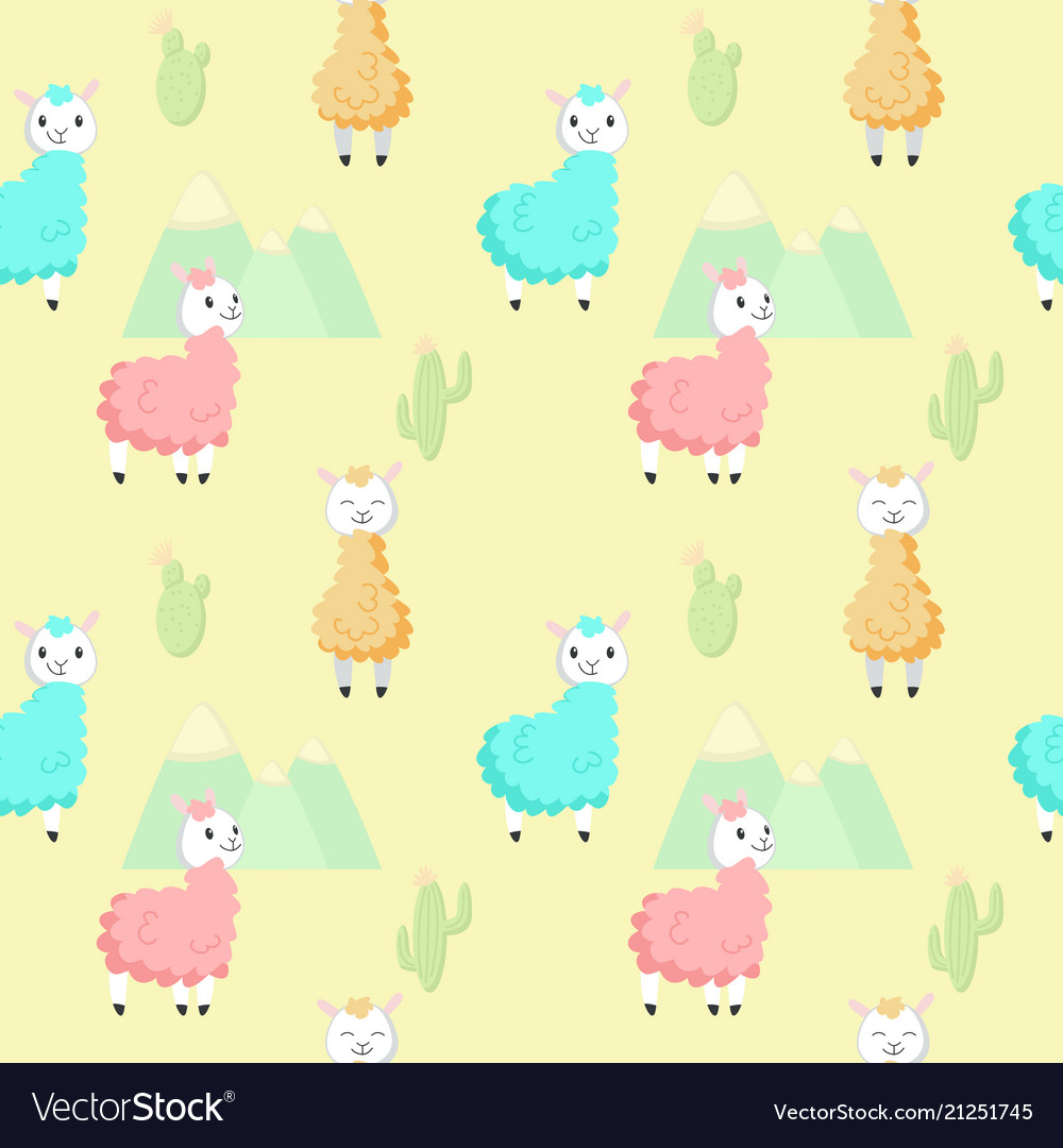 Kawaii Alpaca Wallpapers