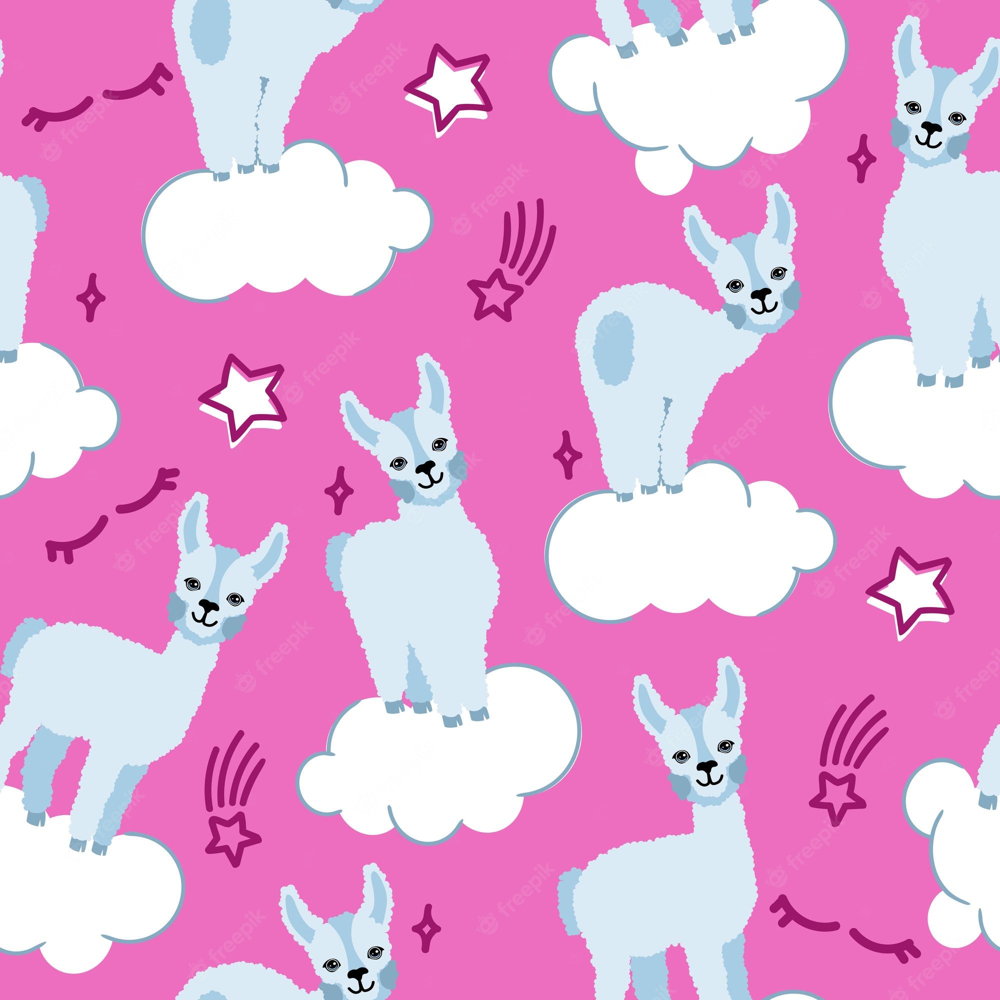 Kawaii Alpaca Wallpapers