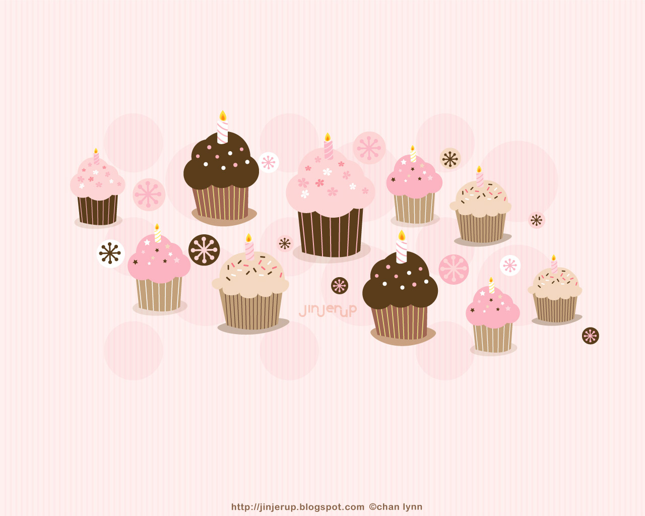 Kawaii Cupcake Wallpapers