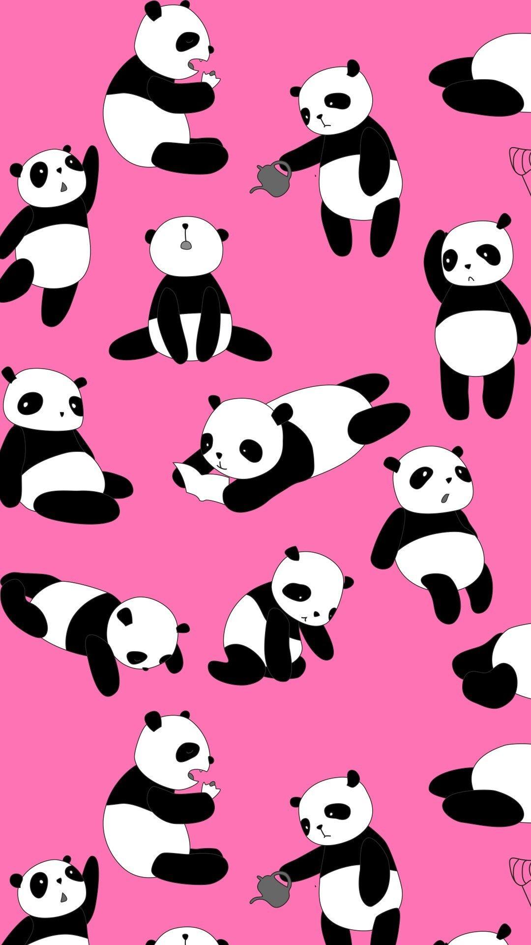 Kawaii Cute Panda Wallpapers