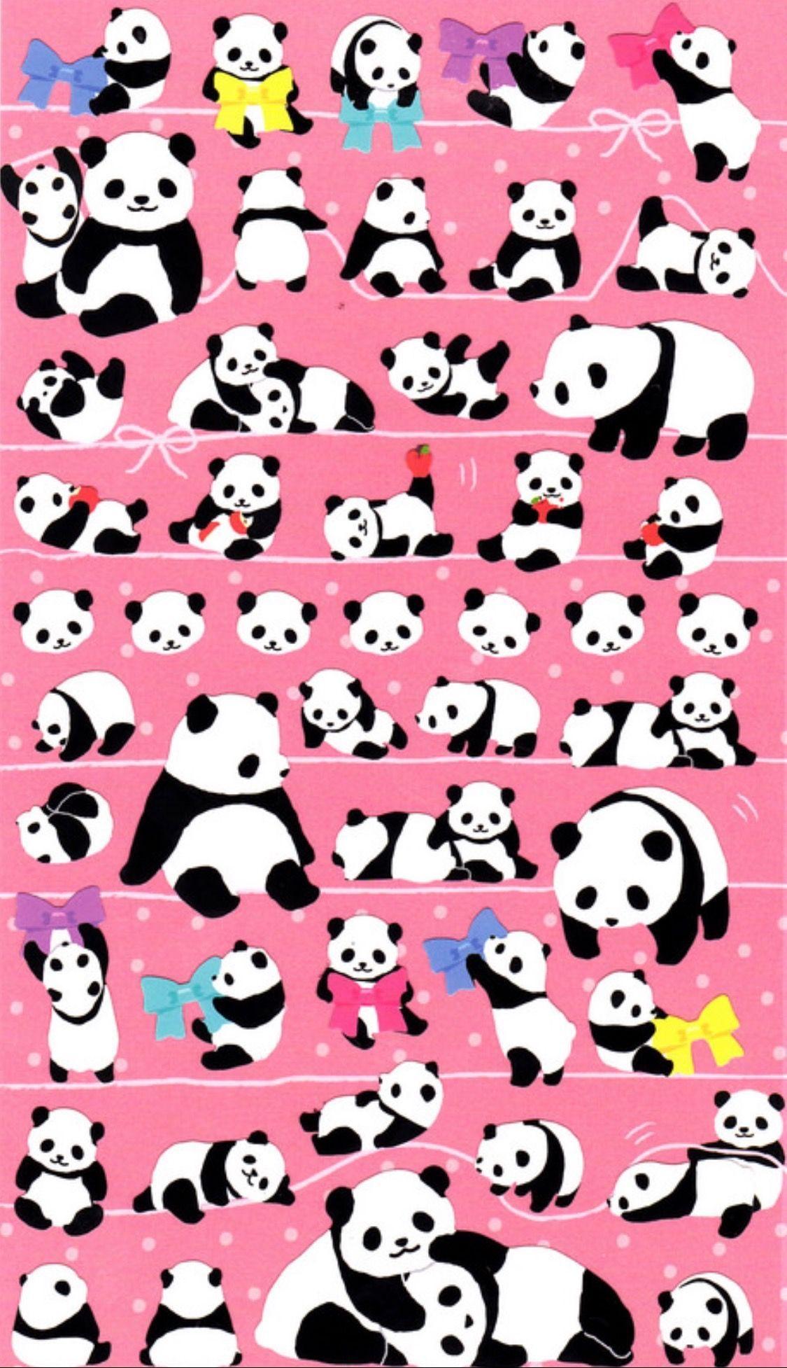 Kawaii Cute Panda Wallpapers