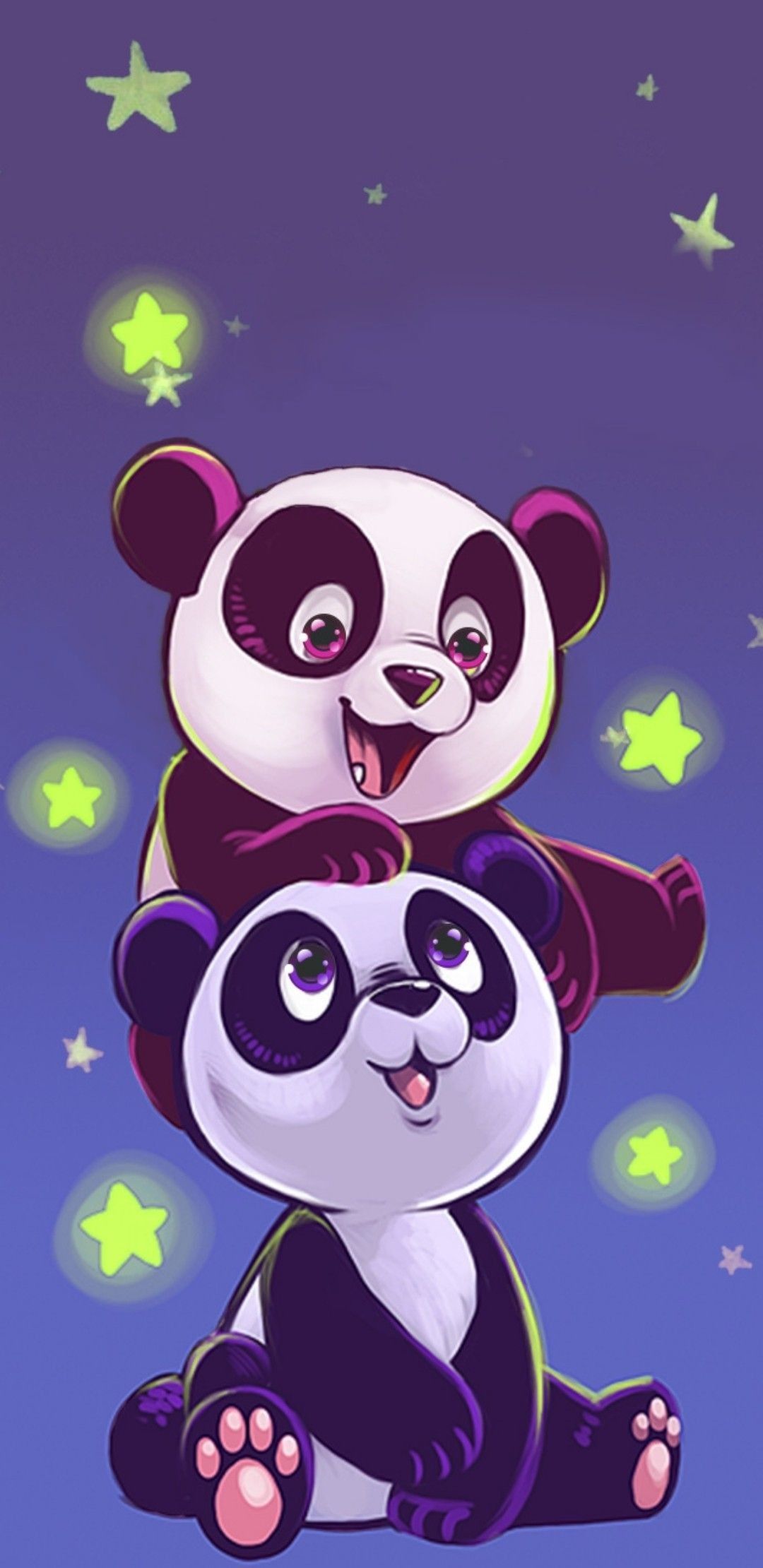 Kawaii Cute Panda Wallpapers