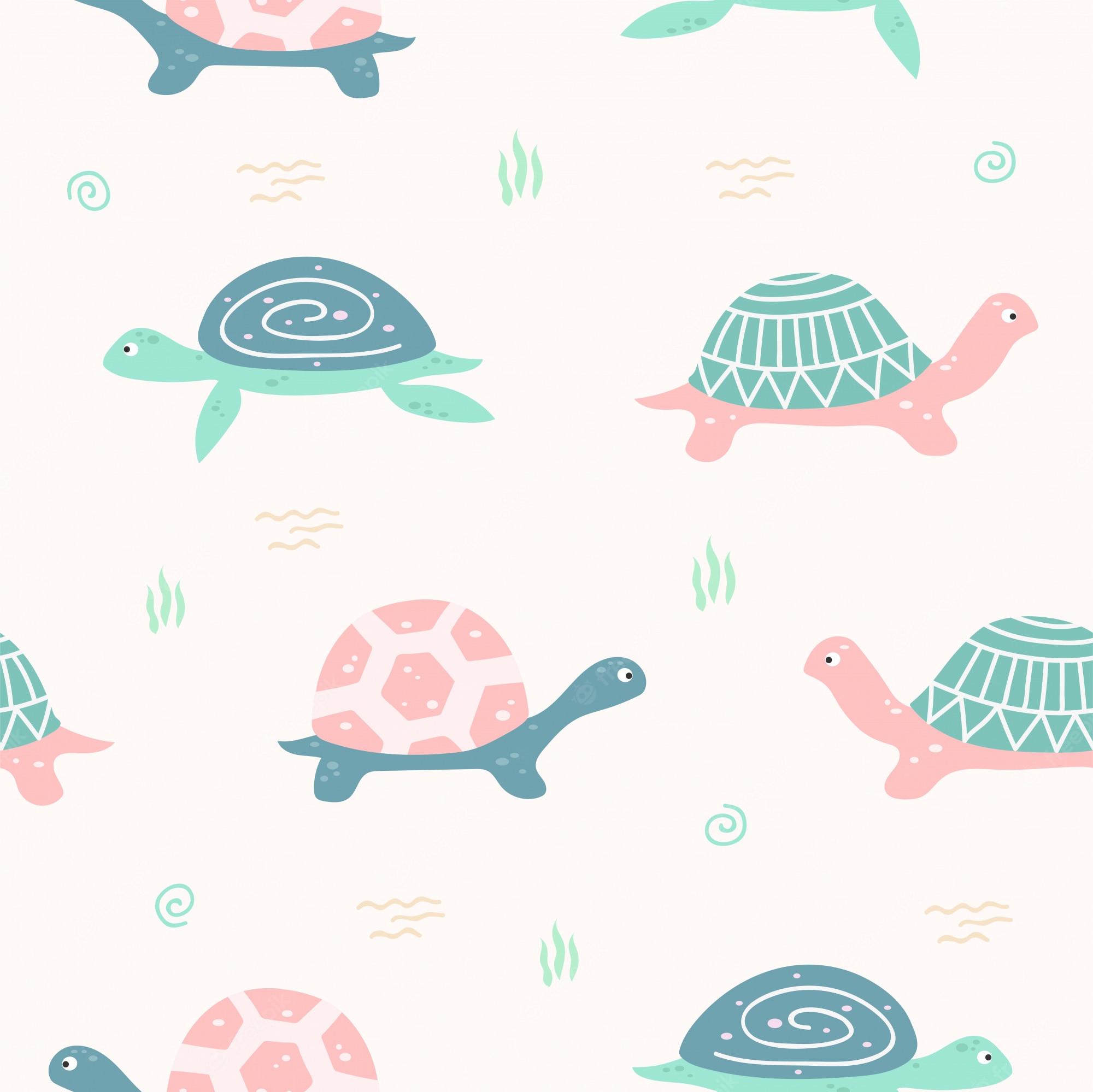 Kawaii Cute Turtle Wallpapers