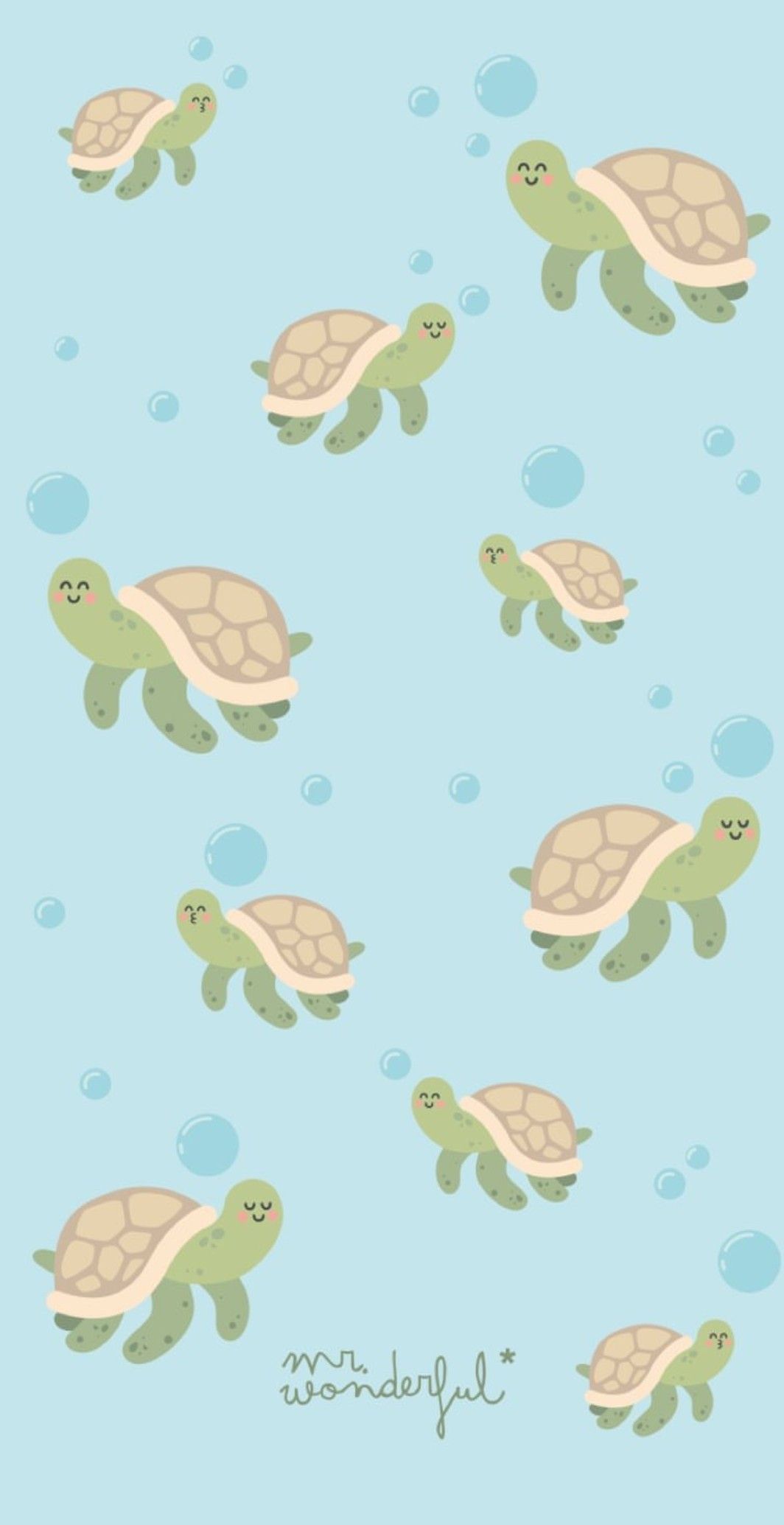 Kawaii Cute Turtle Wallpapers