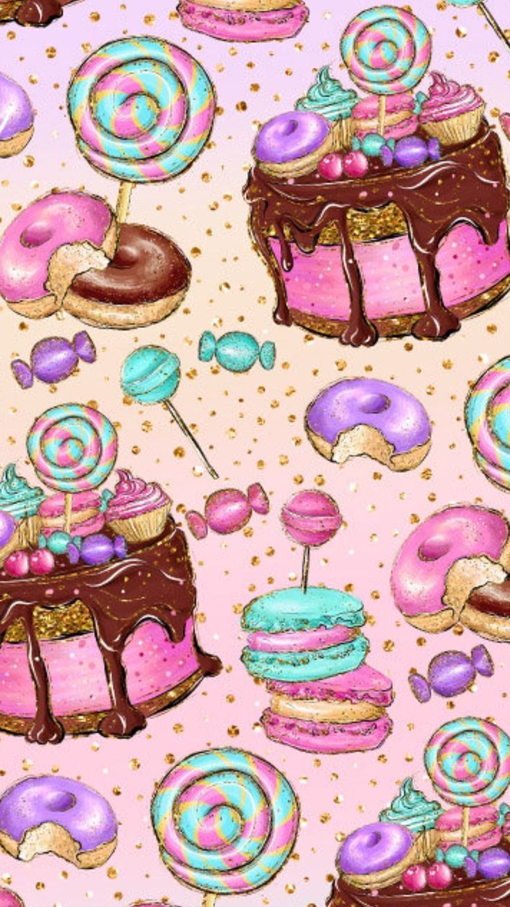 Kawaii Dessert Wallpapers