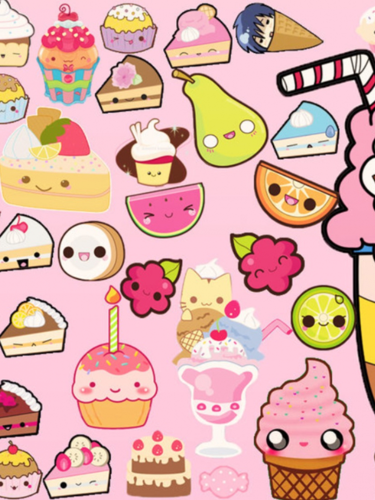 Kawaii Dessert Wallpapers