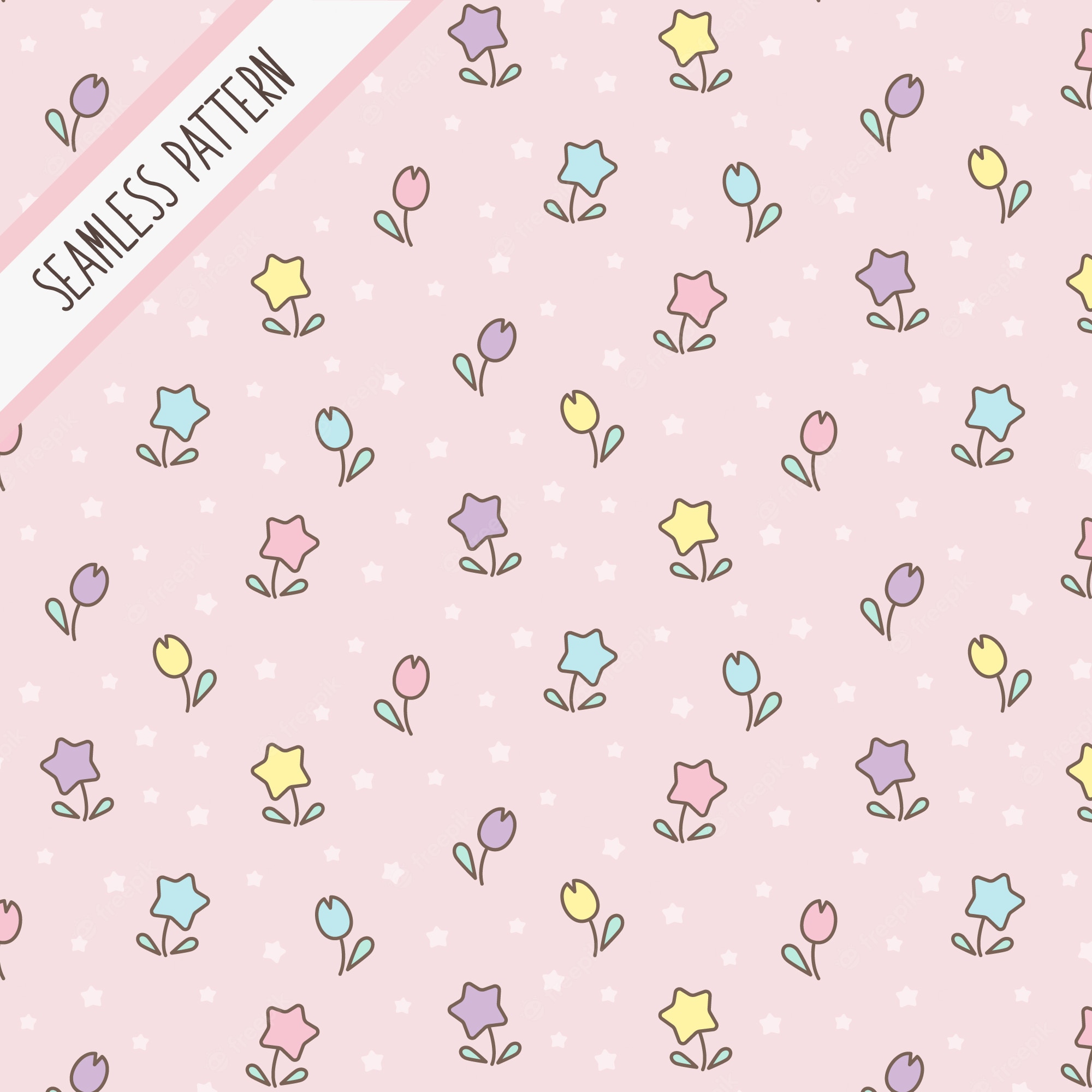 Kawaii Pattern Wallpapers