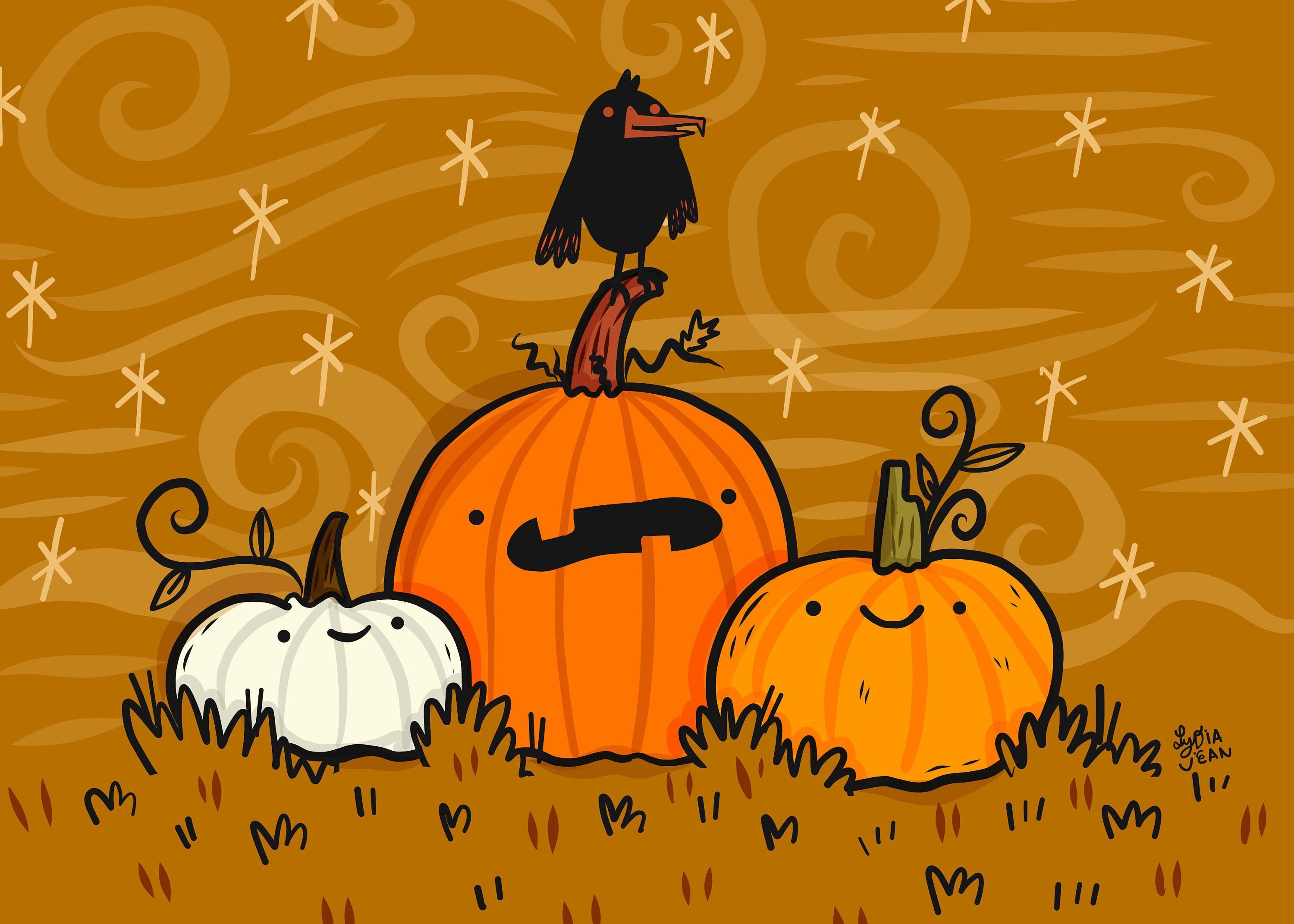 Kawaii Pumpkin Wallpapers