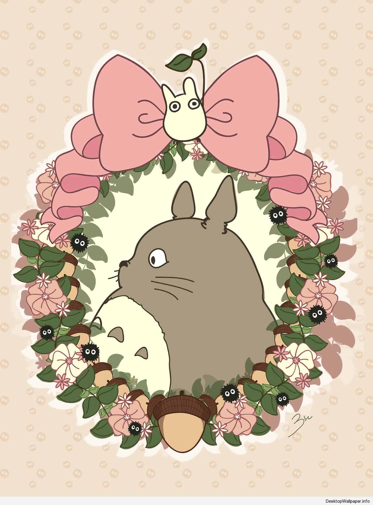 Kawaii Totoro Wallpapers