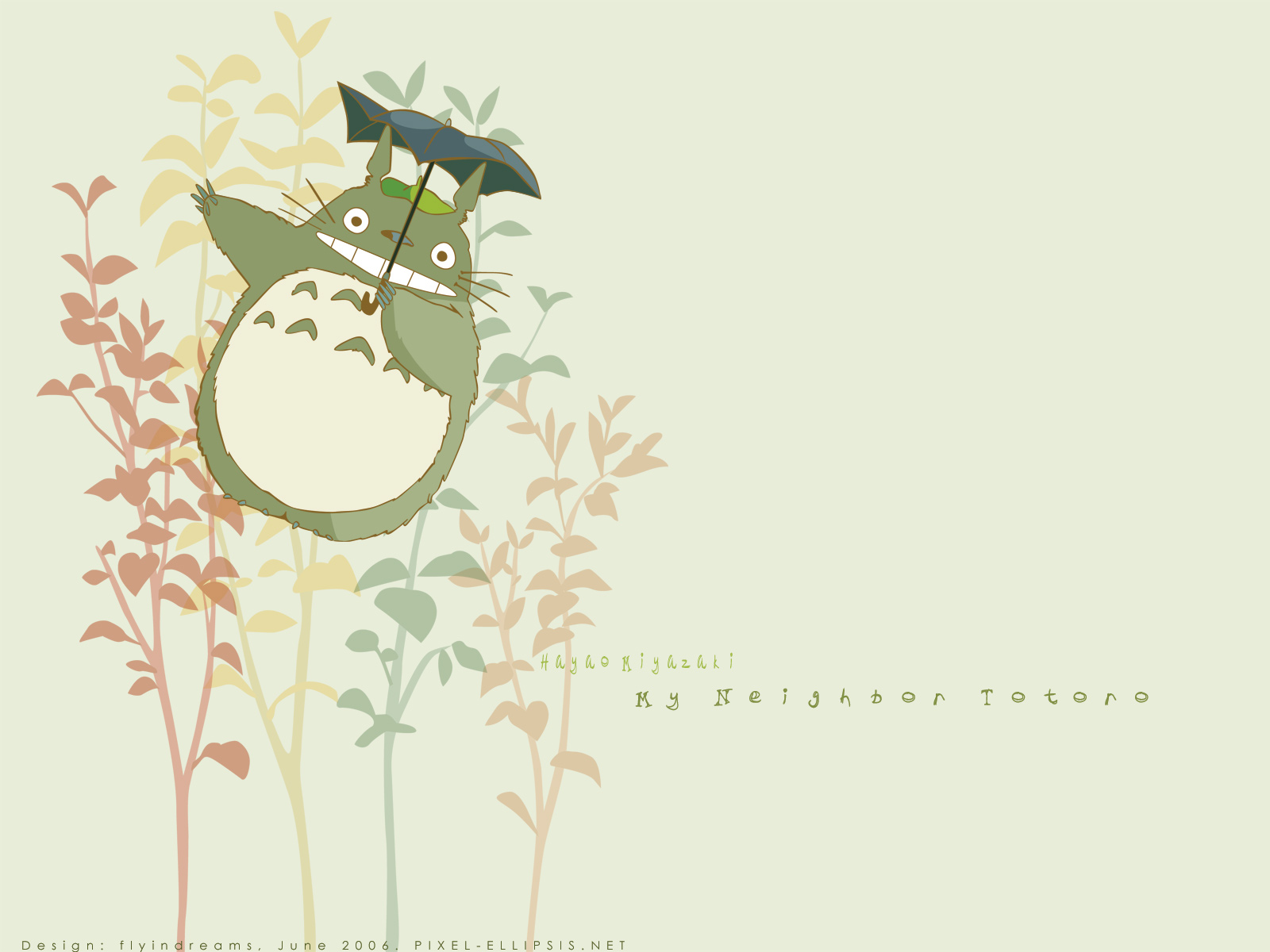 Kawaii Totoro Wallpapers