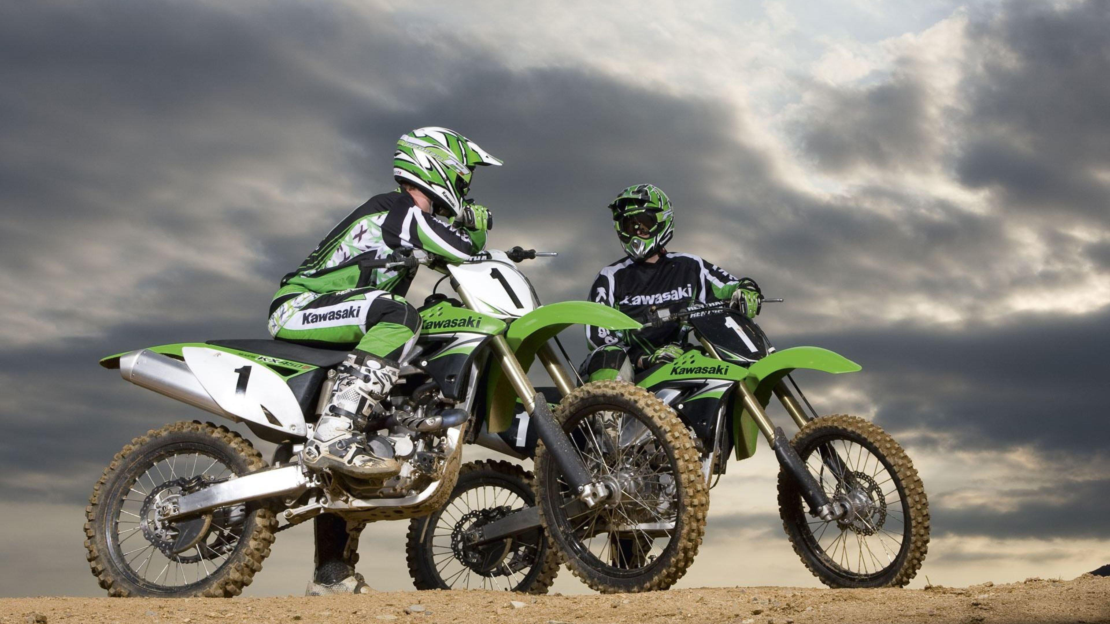 Kawasaki Dirt Bike Wallpapers