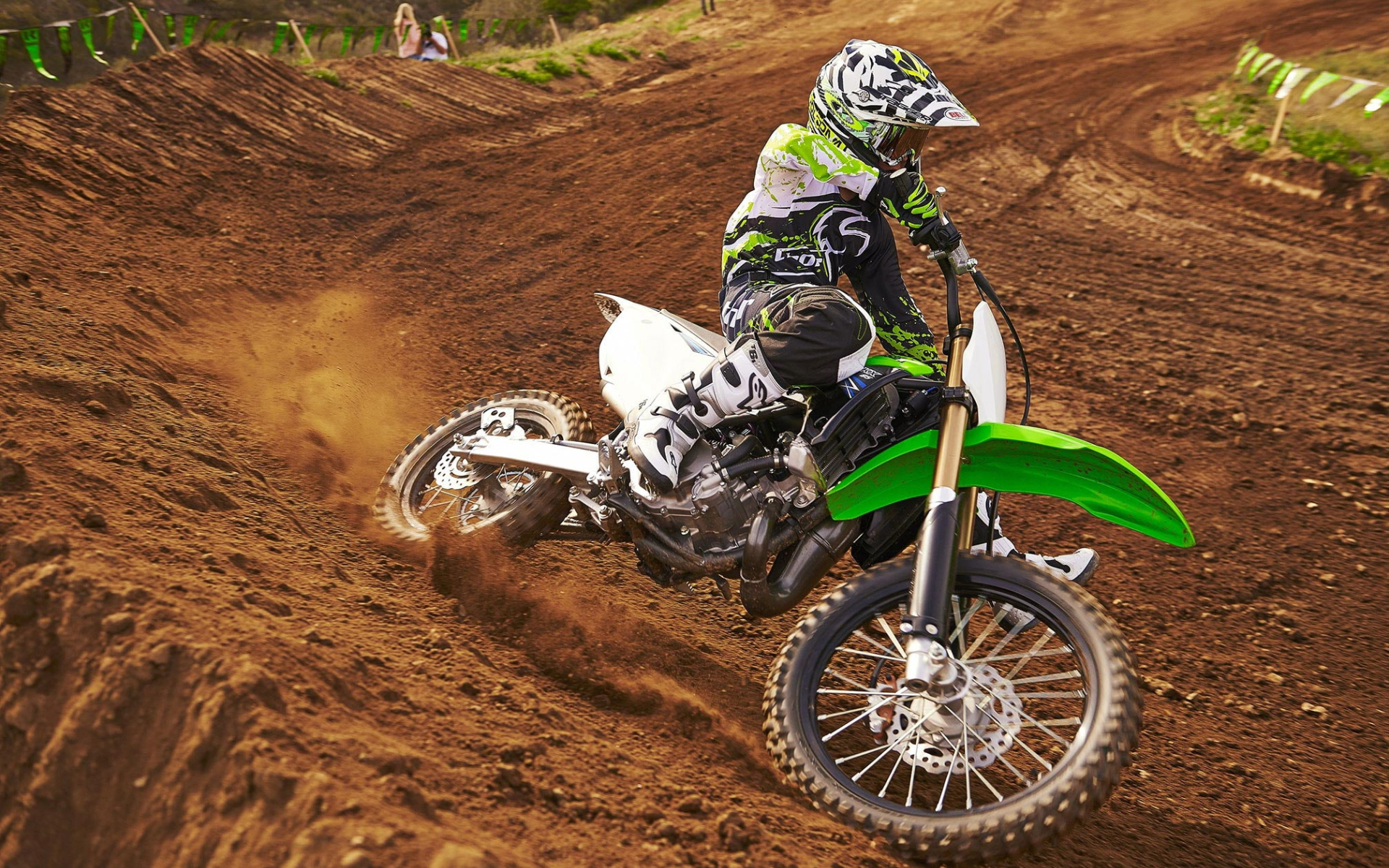 Kawasaki Dirt Bike Wallpapers