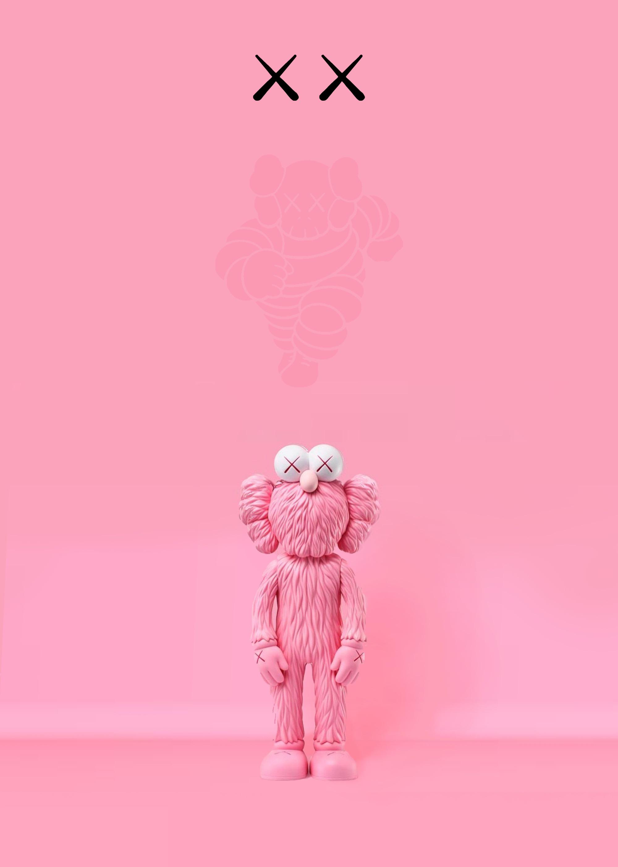 Kaws Pink Wallpapers