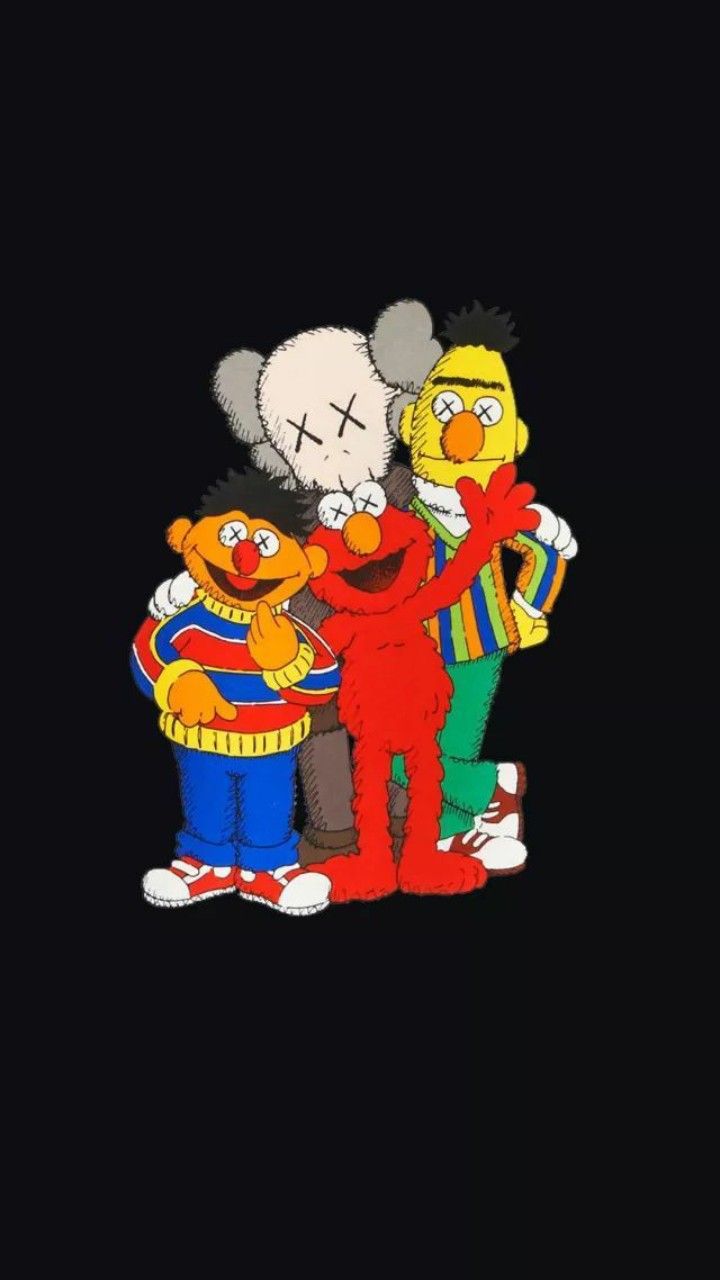 Kaws Sesame Street Wallpapers