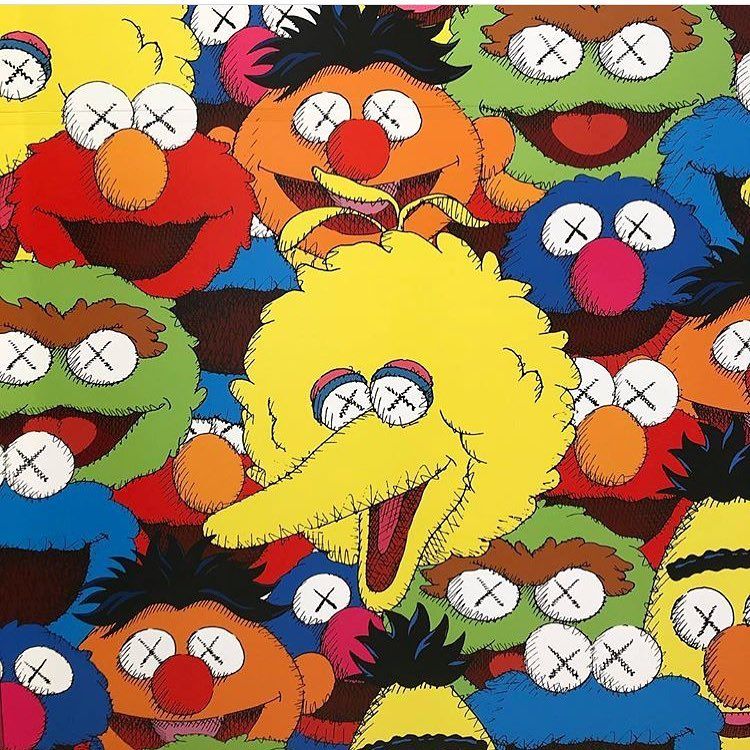 Kaws Sesame Street Wallpapers