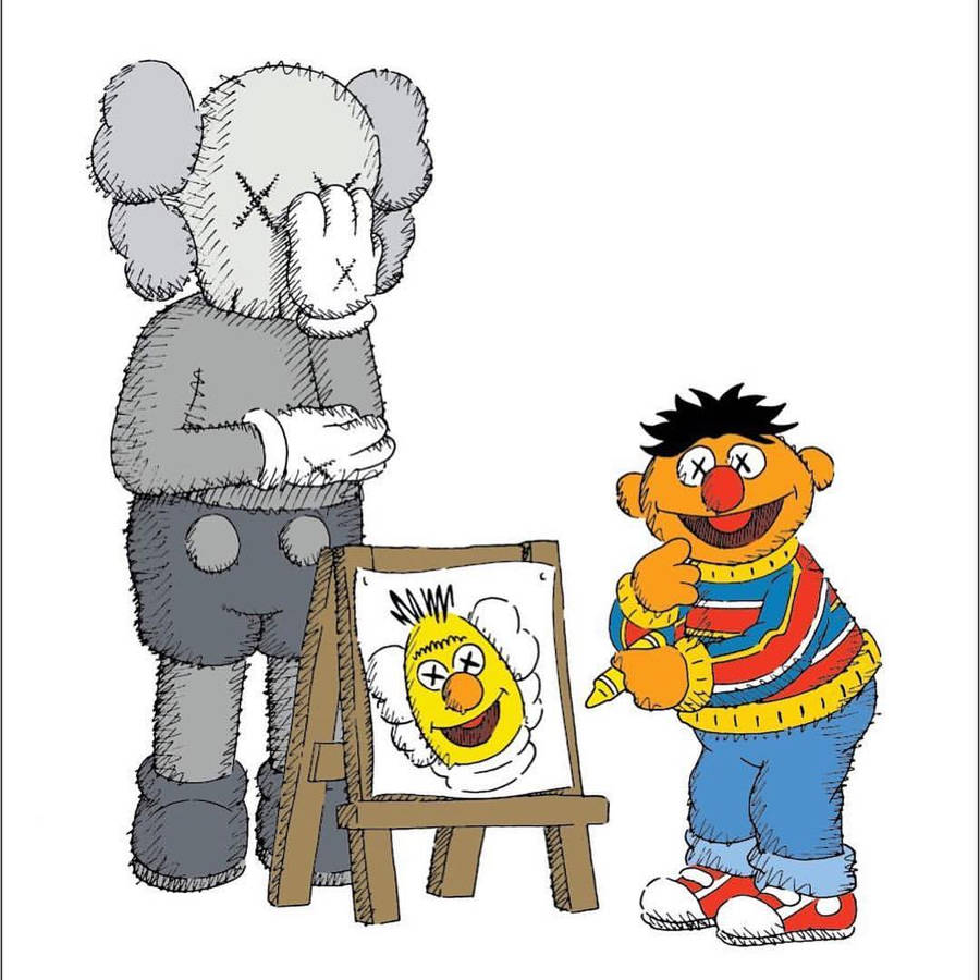 Kaws Sesame Street Wallpapers