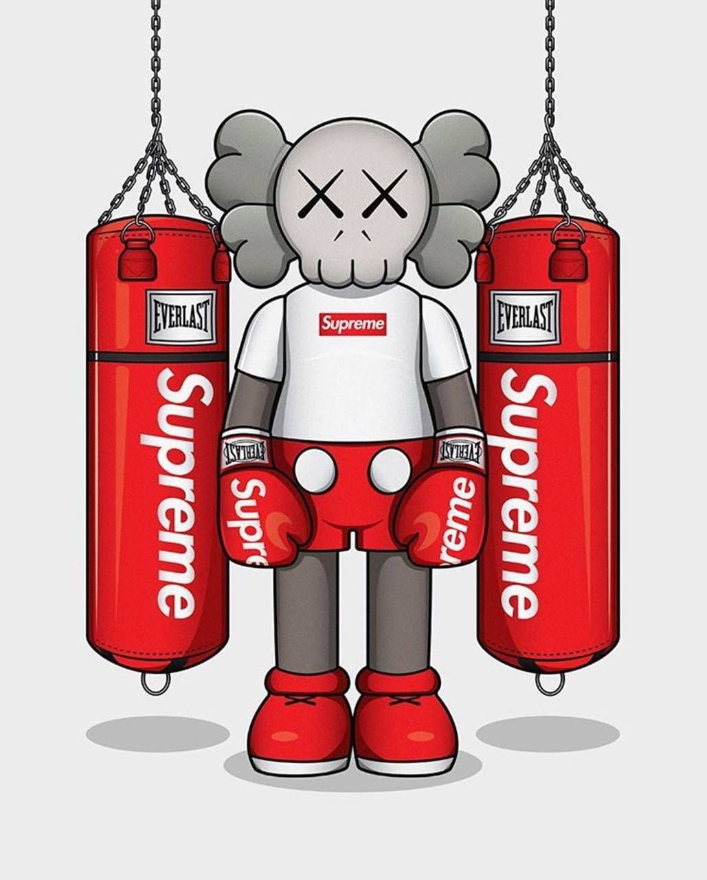 Kaws Supreme Wallpapers