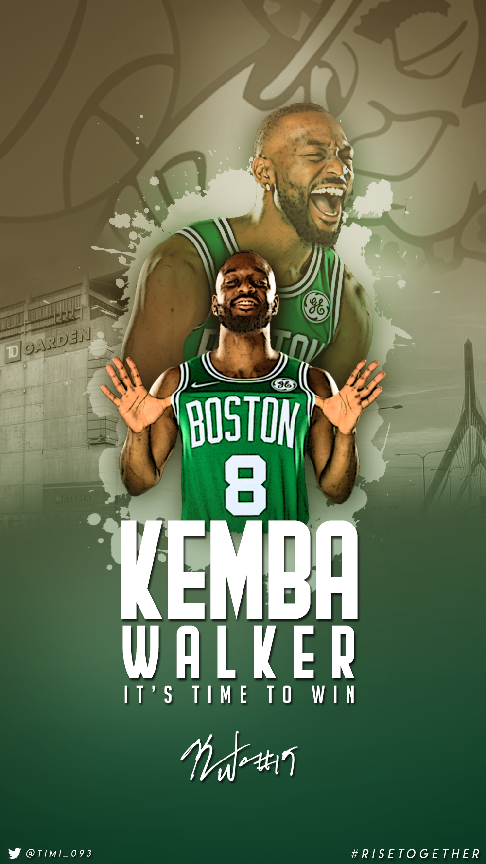 Kemba Walker Celtics Wallpapers