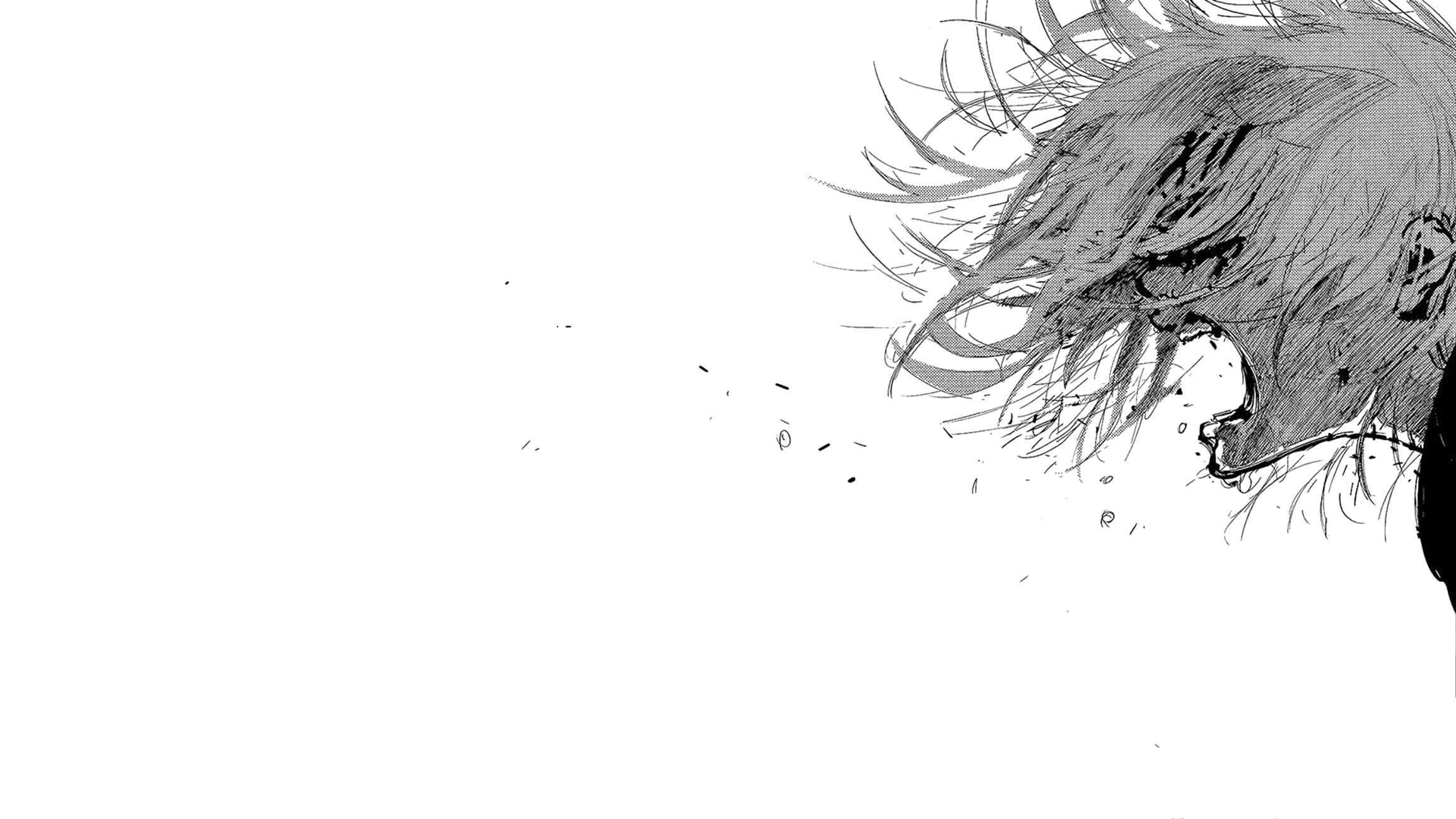 Ken Kaneki Black And White Wallpapers