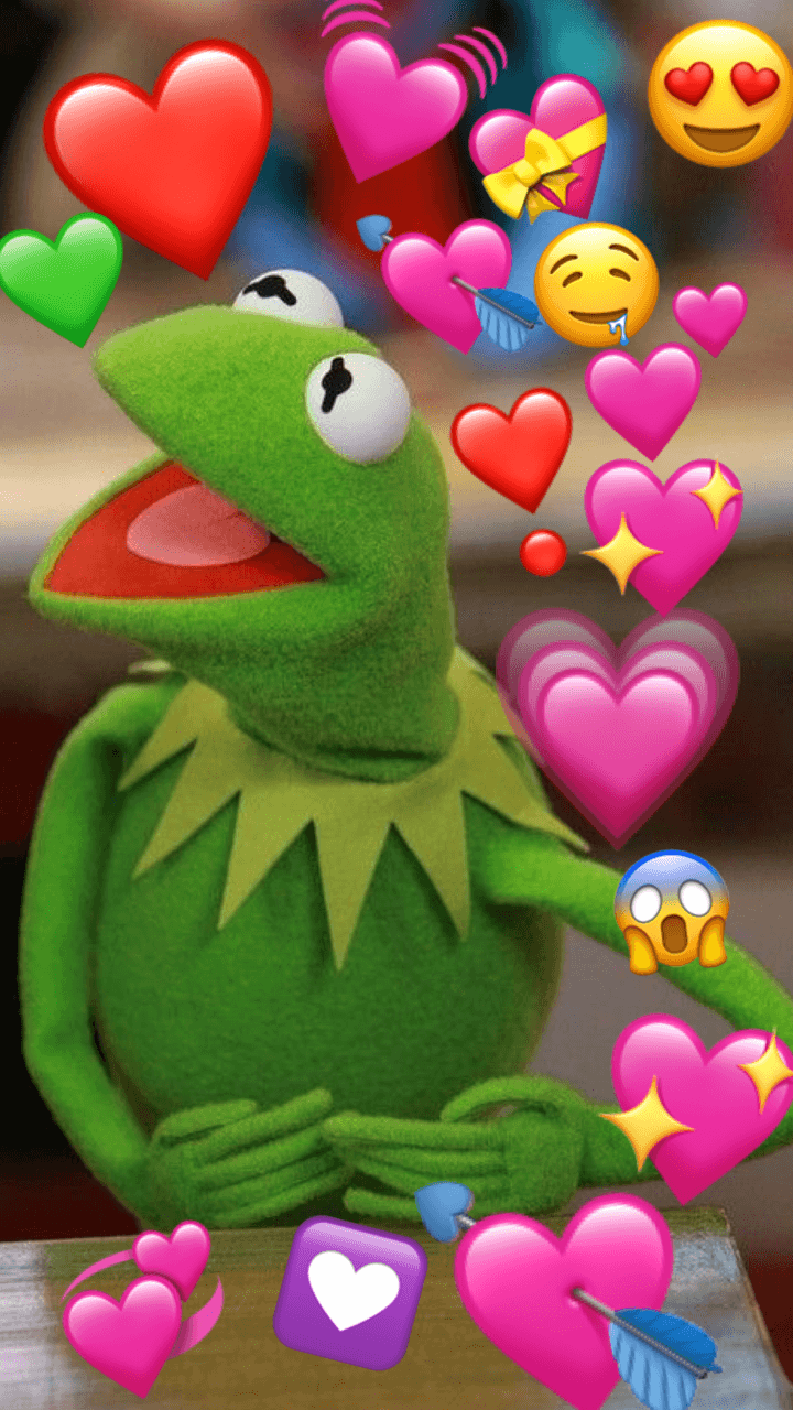 Kermit The Frog Hearts Wallpapers