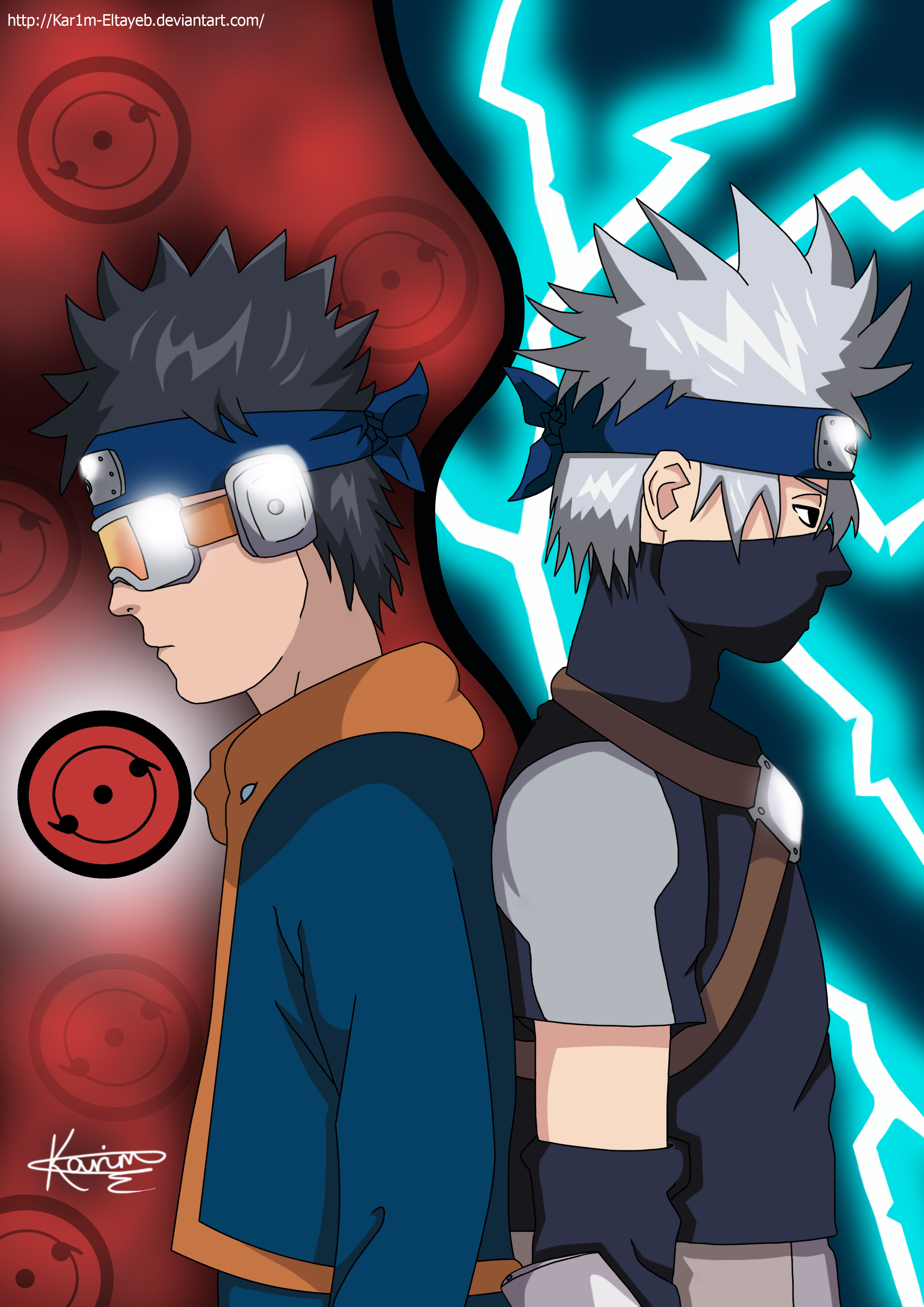 Kid Kakashi And Obito Wallpapers