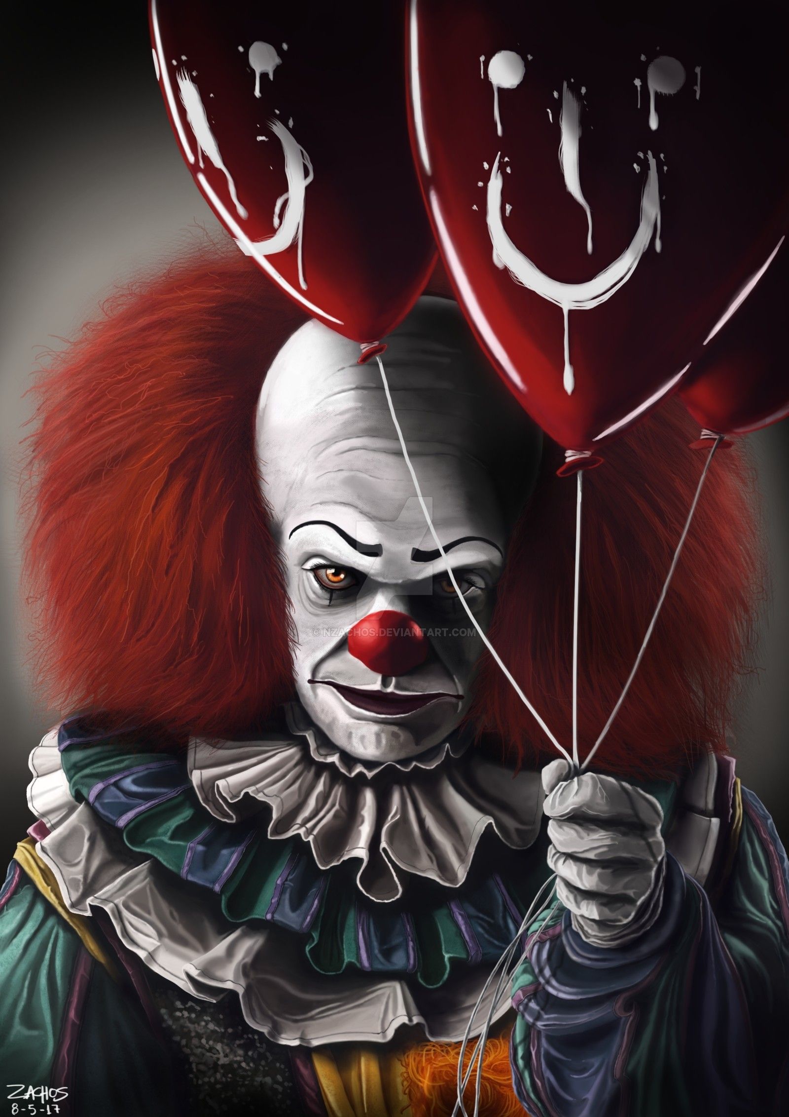 Killer Clown 3D Wallpapers