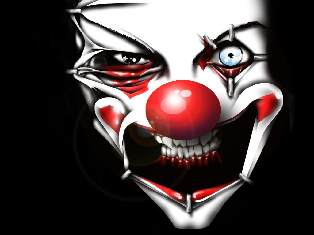 Killer Clown 3D Wallpapers