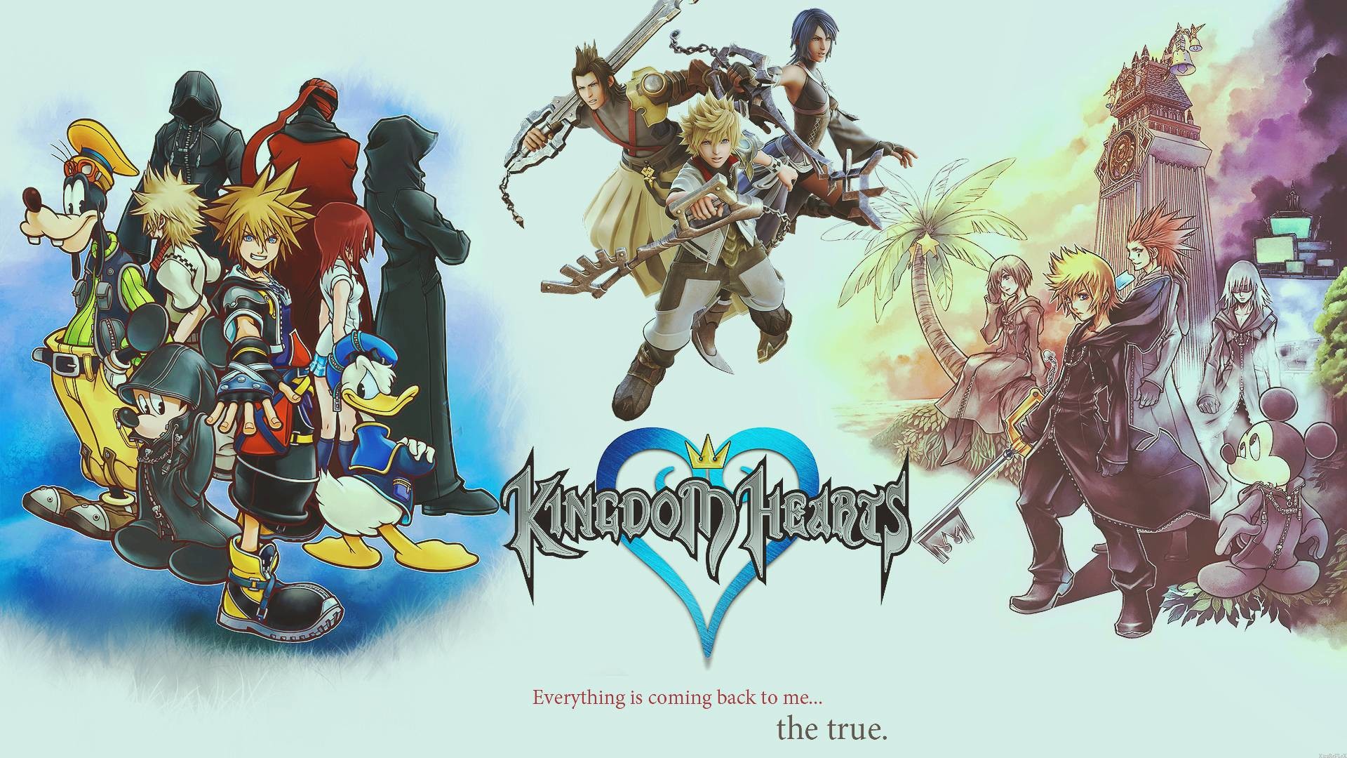 Kingdom Hearts 2 1920X1080 Wallpapers