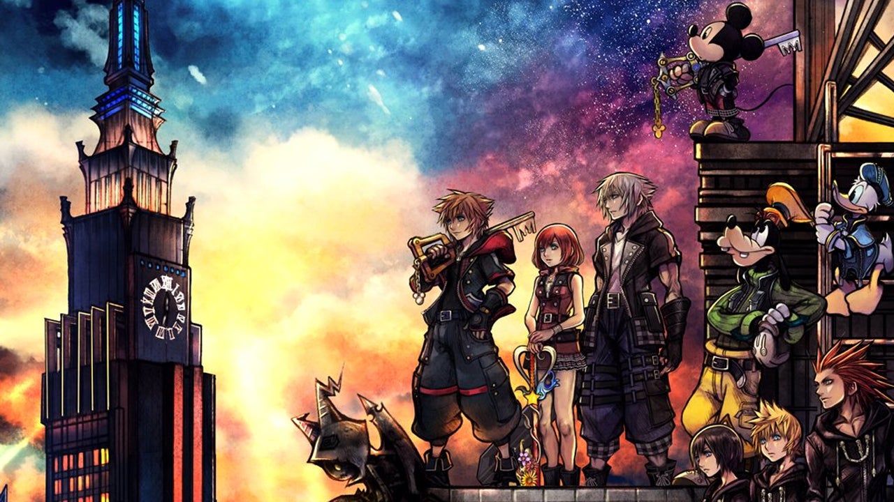 Kingdom Hearts 3 Cover Art Wallpapers