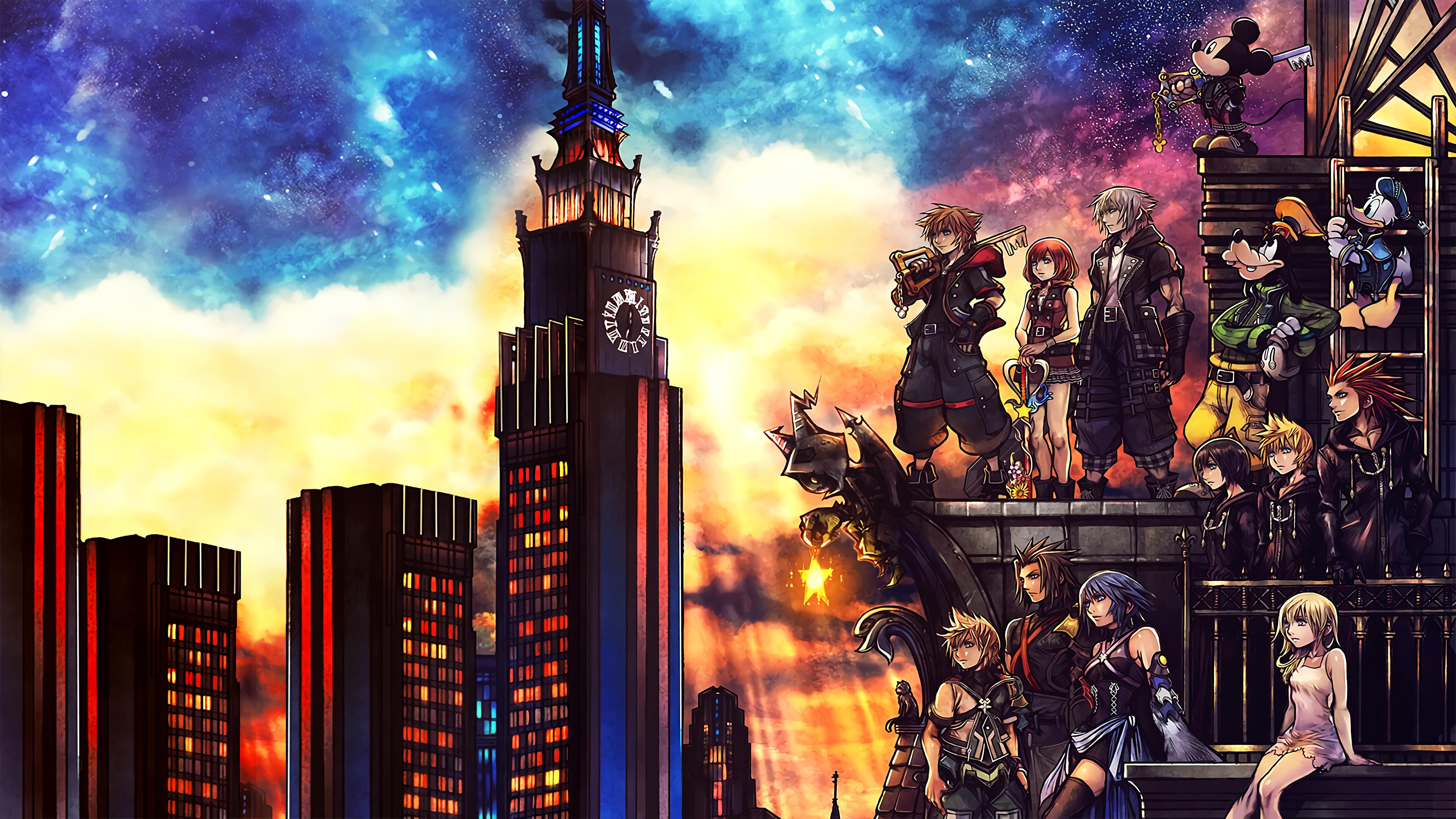 Kingdom Hearts 3 Cover Art Wallpapers