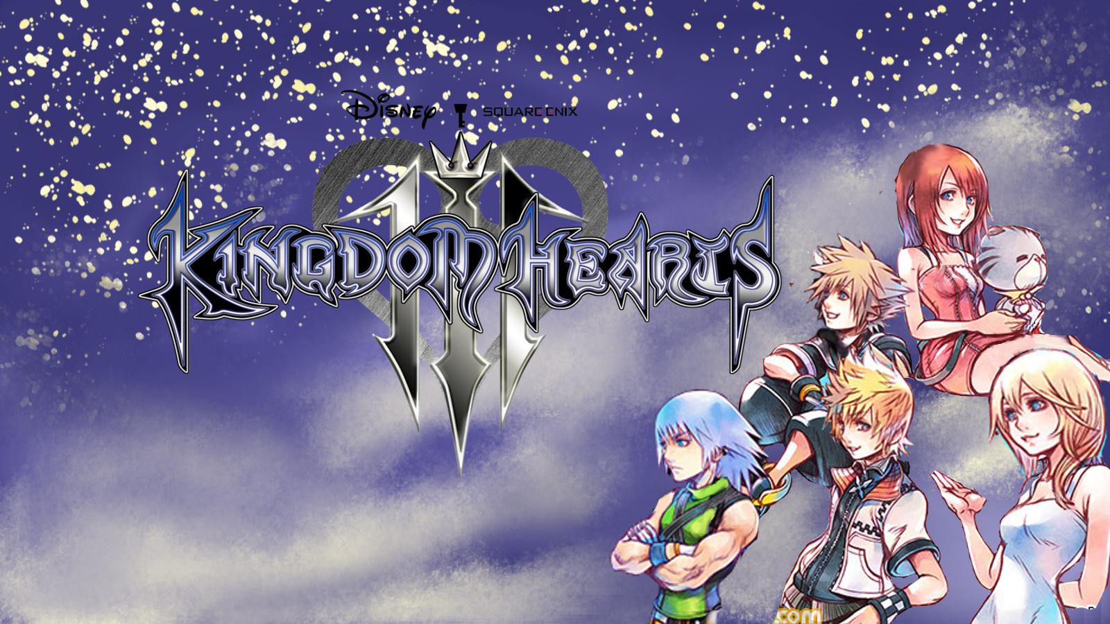 Kingdom Hearts 3 Cover Art Wallpapers